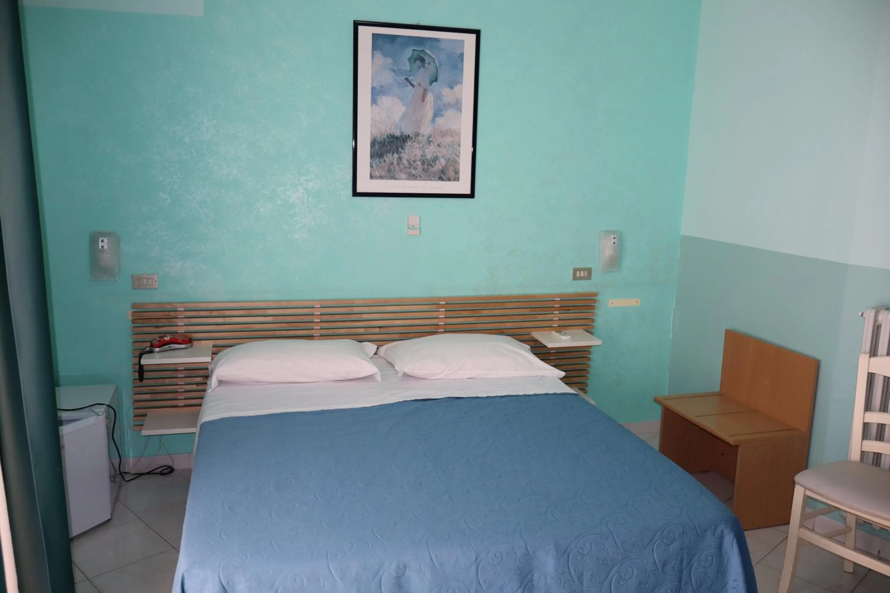 Bed in Hotel Albatros