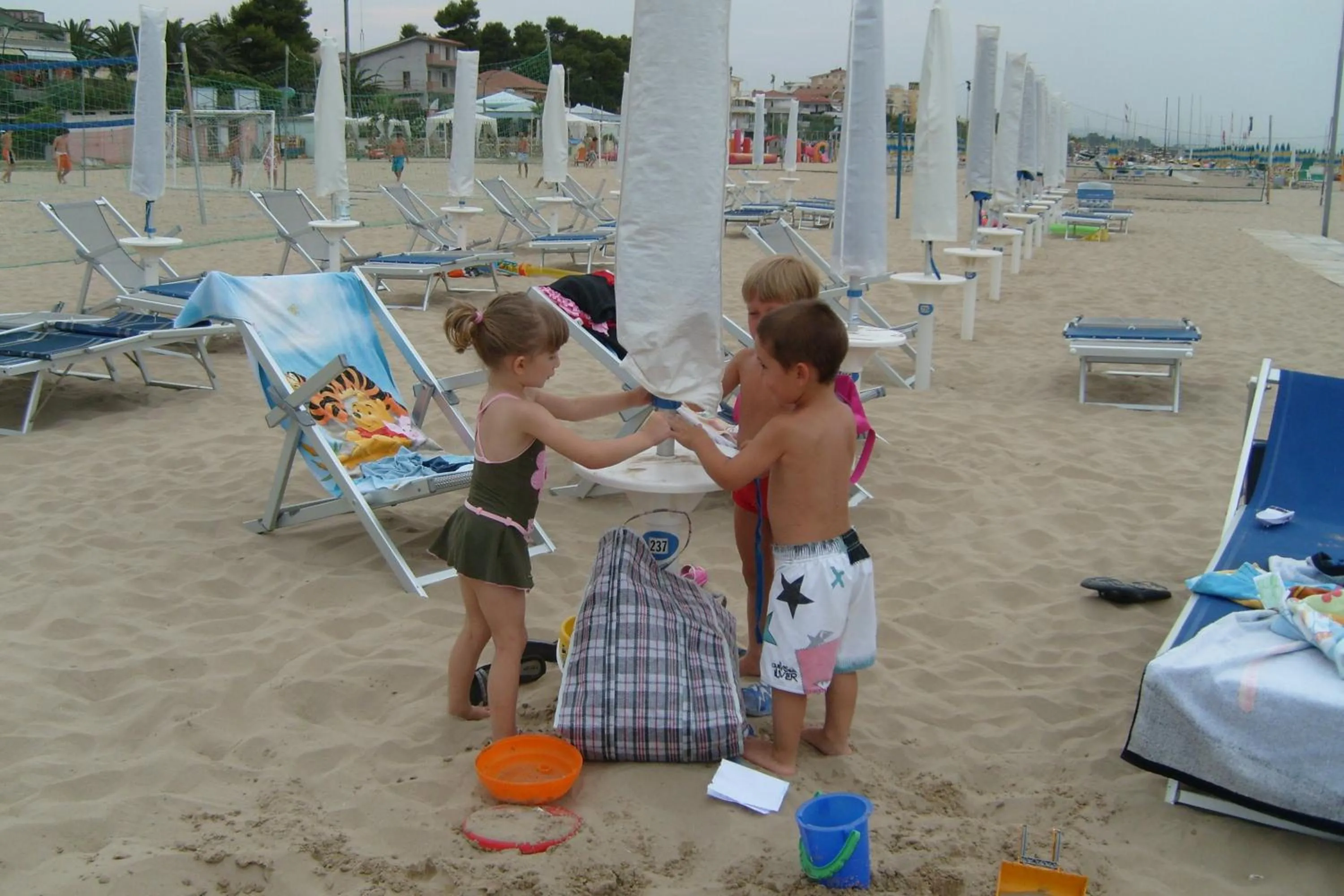 Beach in Hotel Albatros