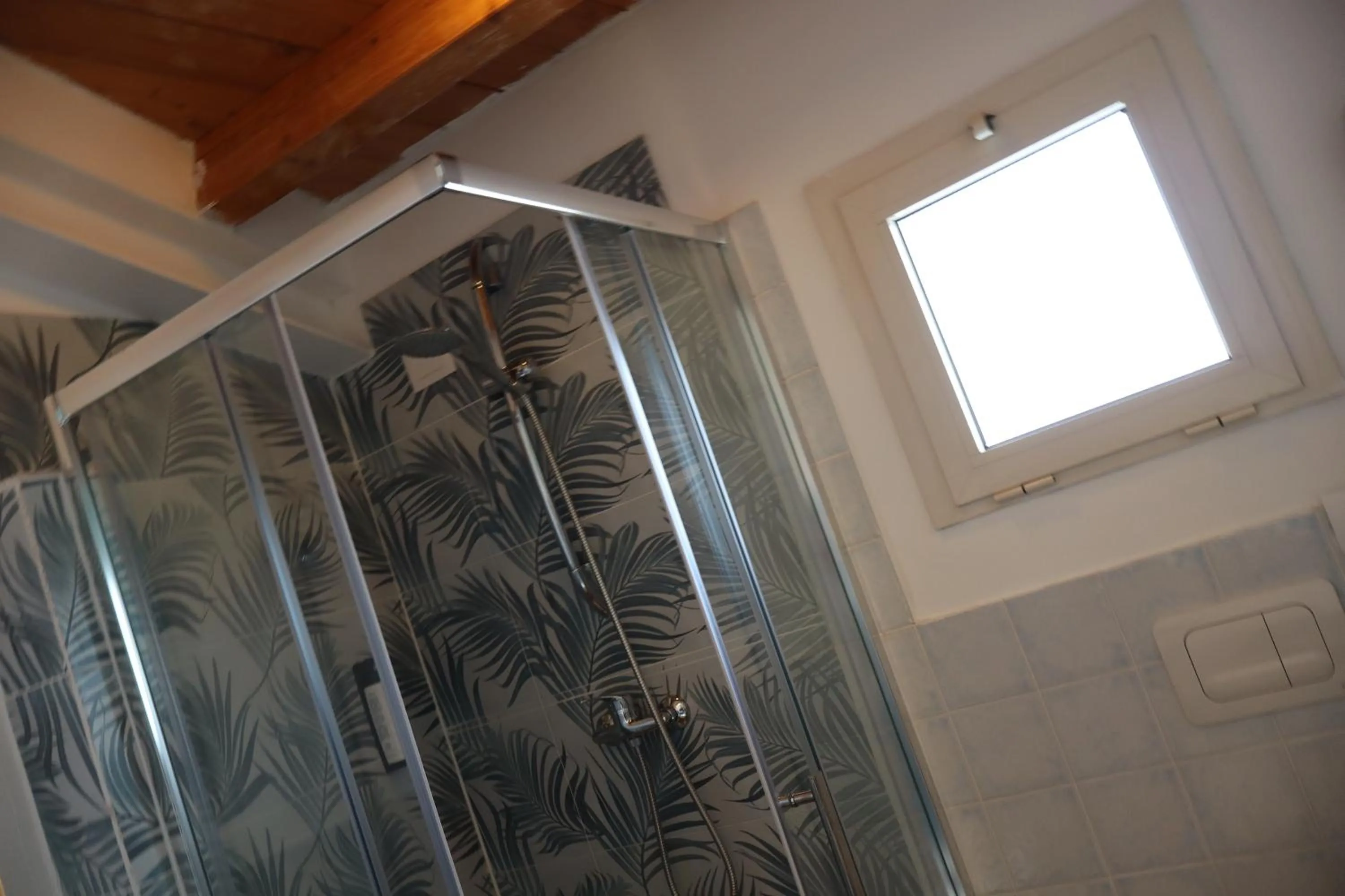 Shower in Hotel Albatros