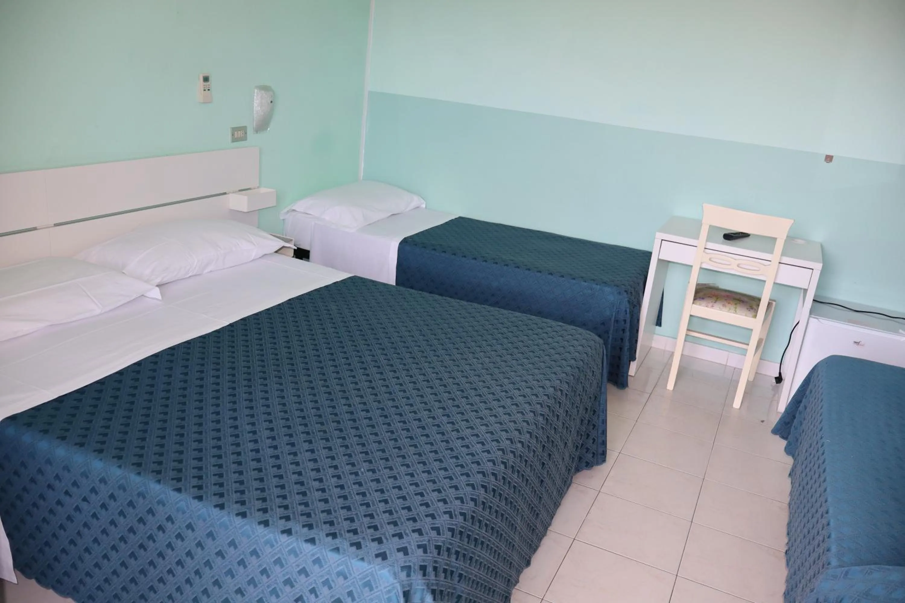 Bed in Hotel Albatros