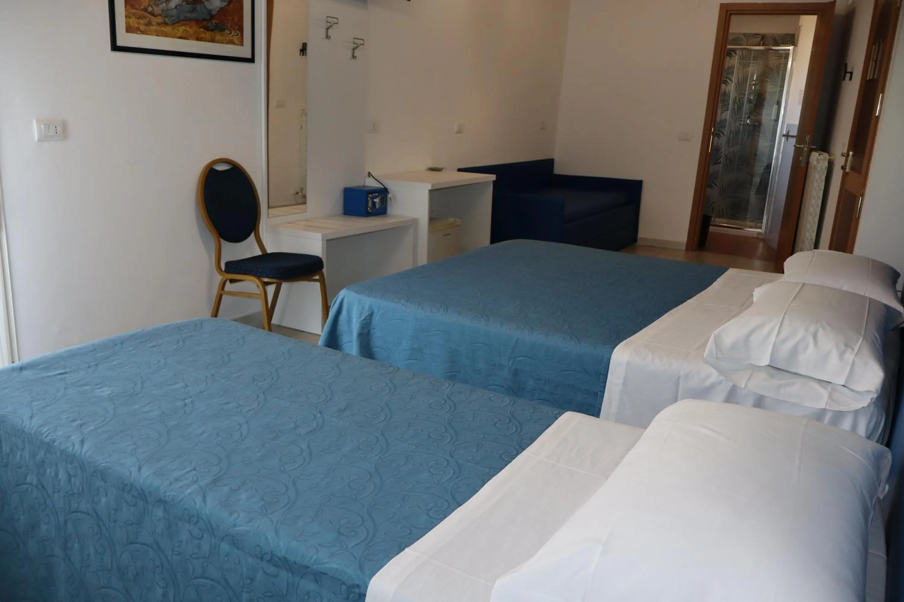 Bed in Hotel Albatros