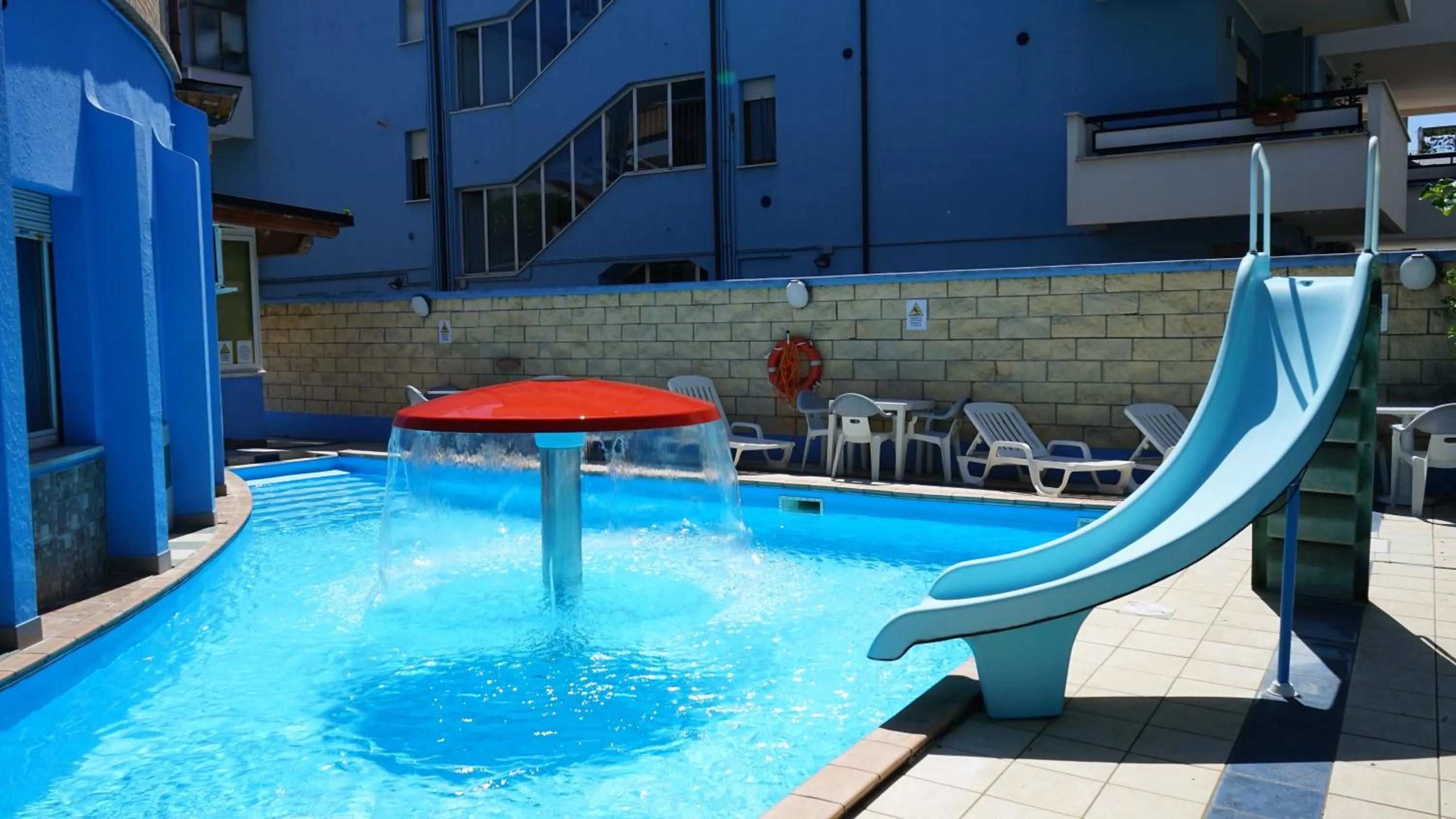 Swimming pool in Hotel Albatros