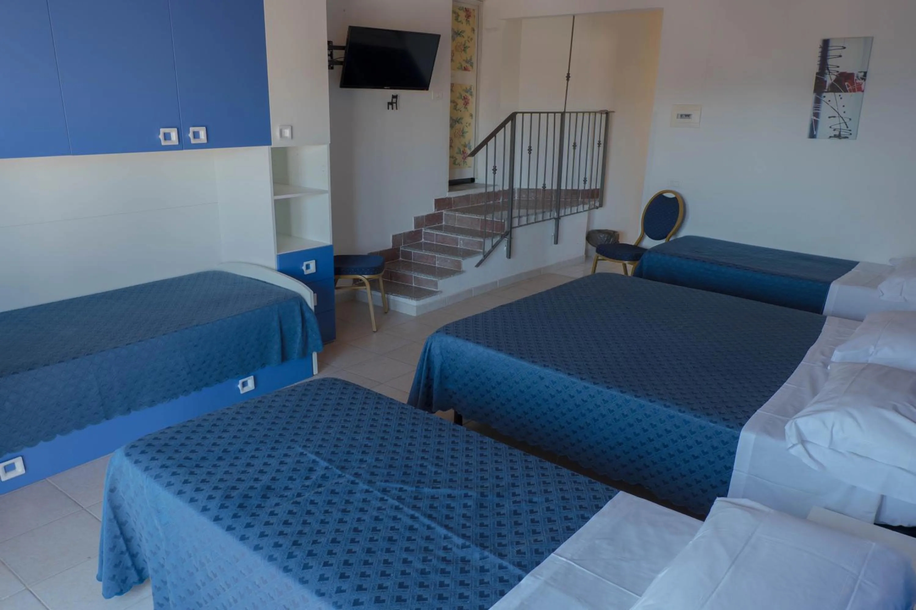 Bed in Hotel Albatros