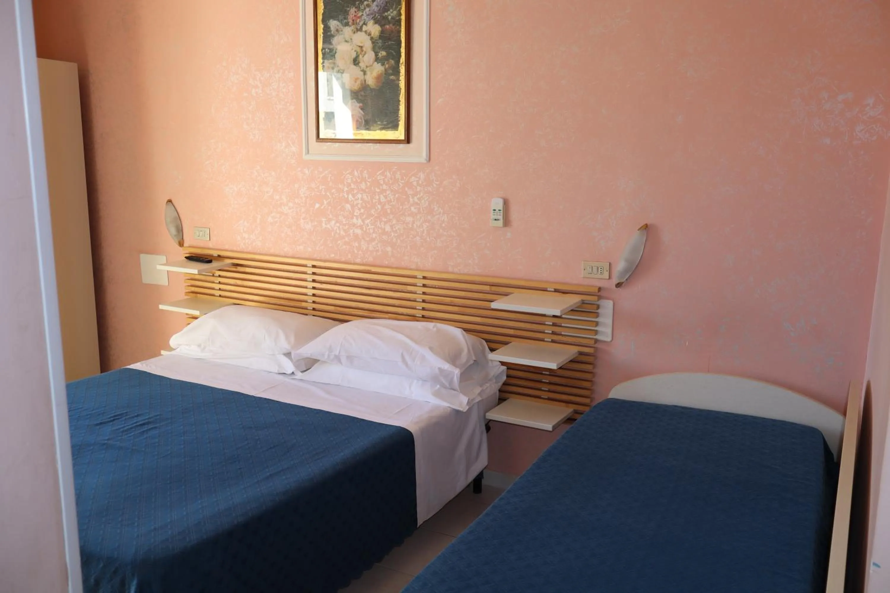 Bed in Hotel Albatros