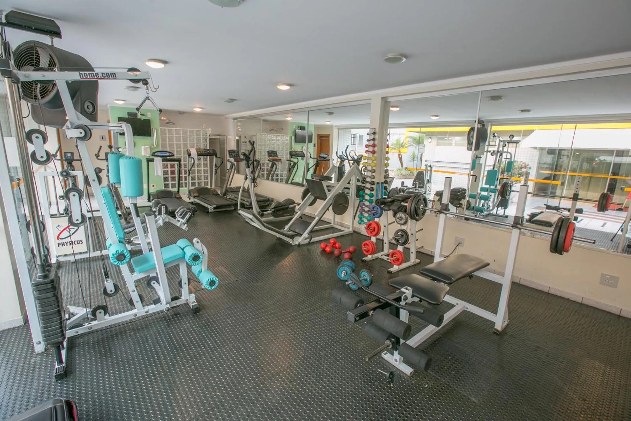 Fitness centre/facilities in Multiparque Hplus Long Stay