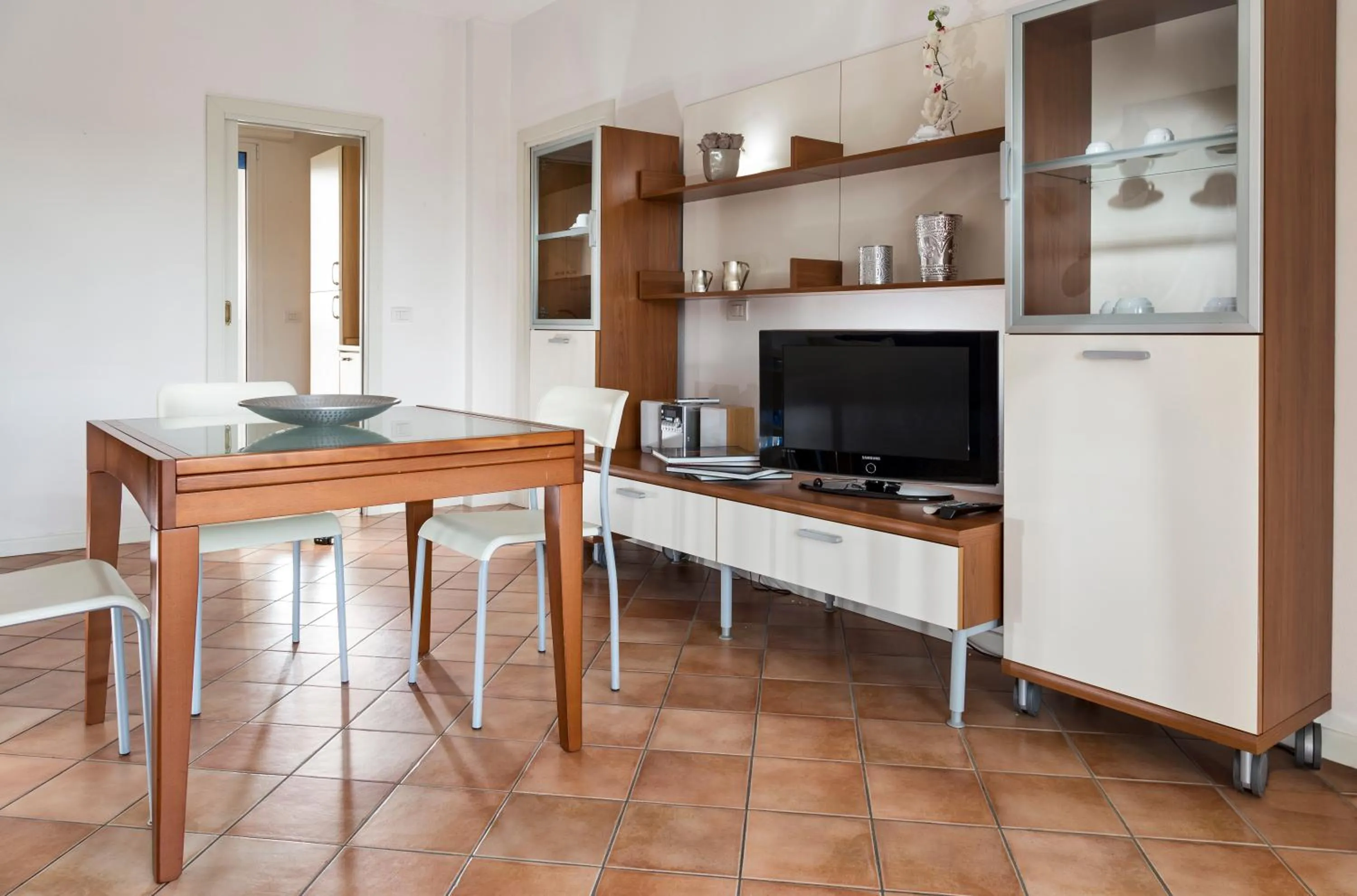 TV and multimedia in Portoverde Beach Apartments