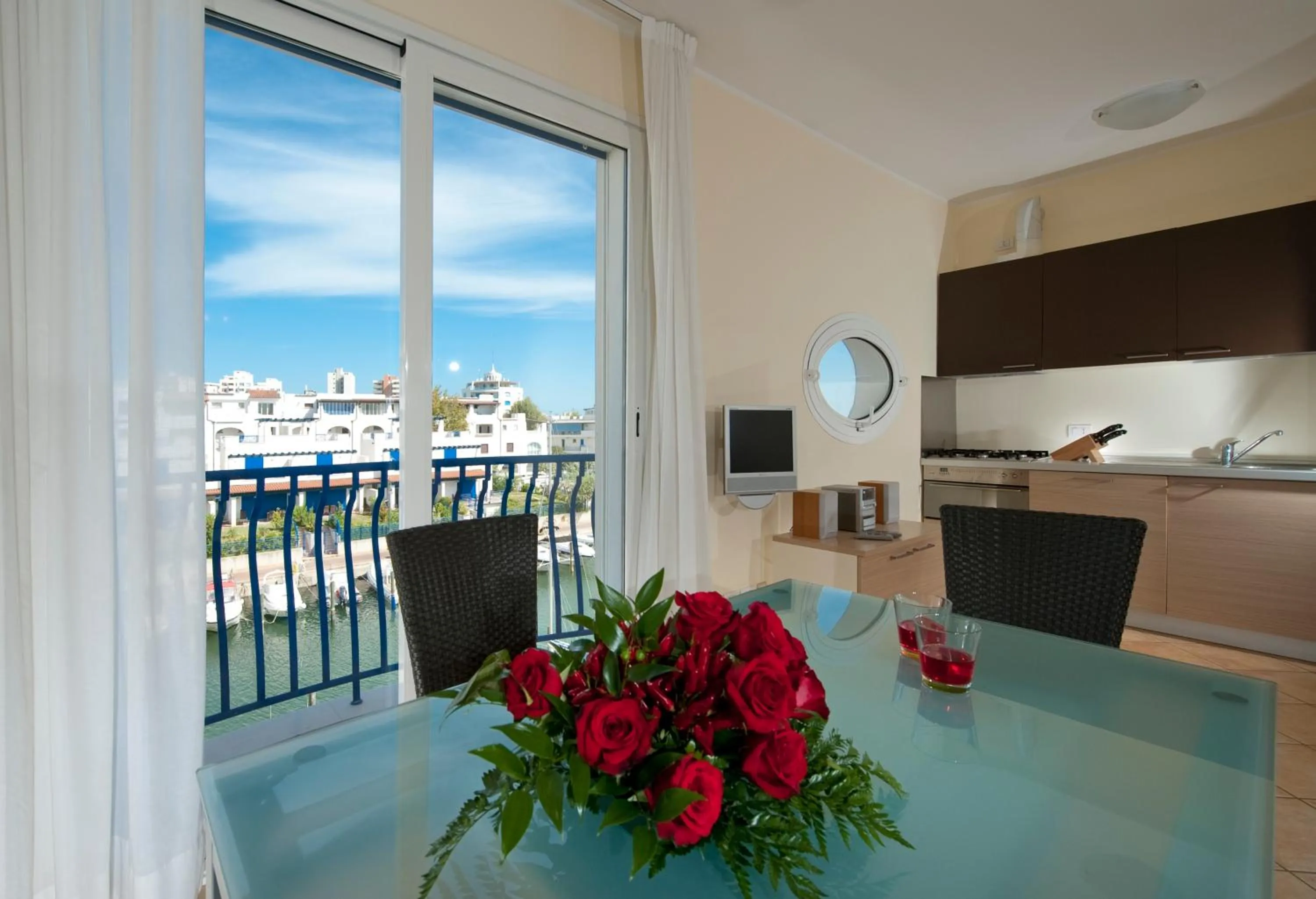 Living room in Portoverde Beach Apartments