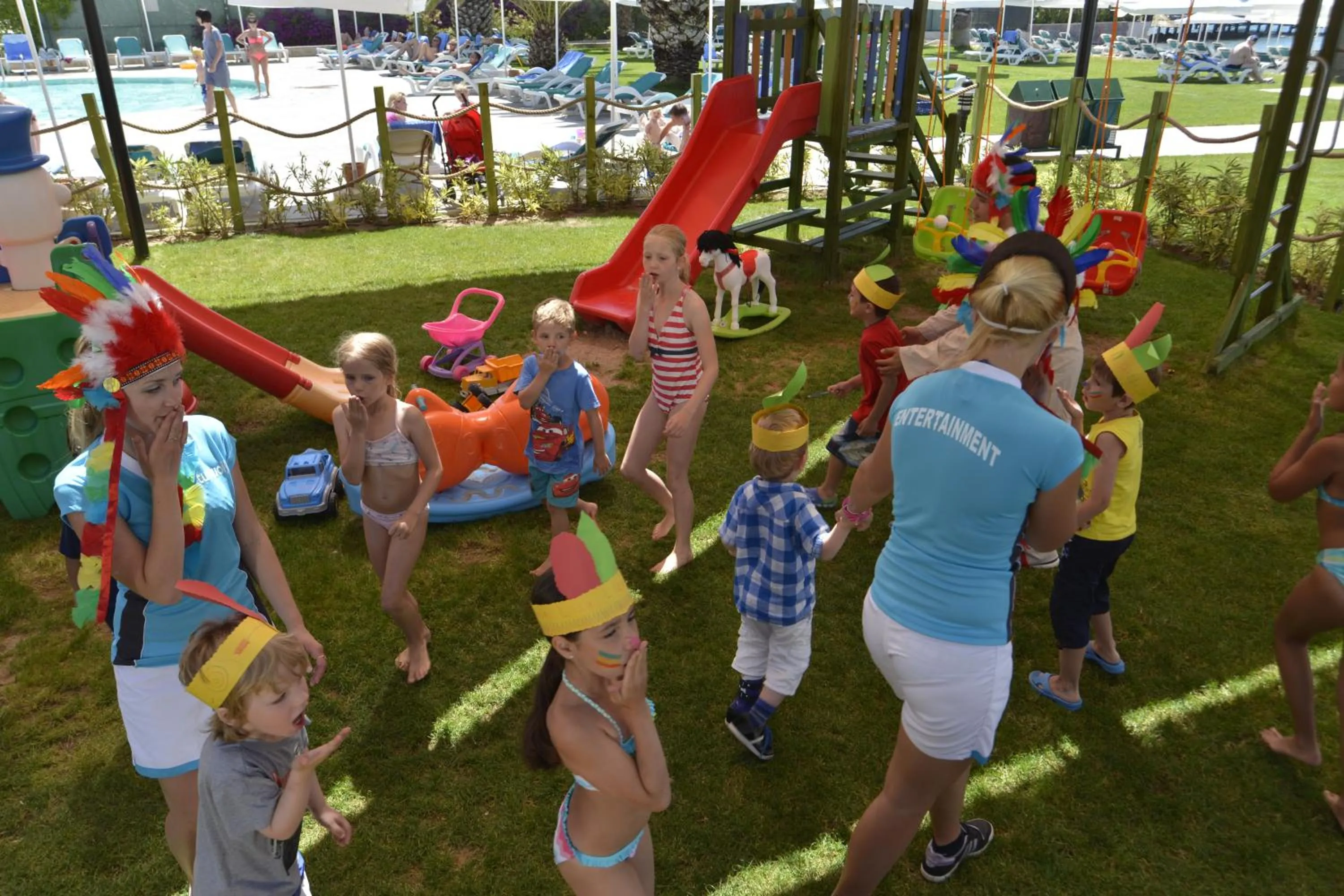 Children play ground in Turquoise Hotel