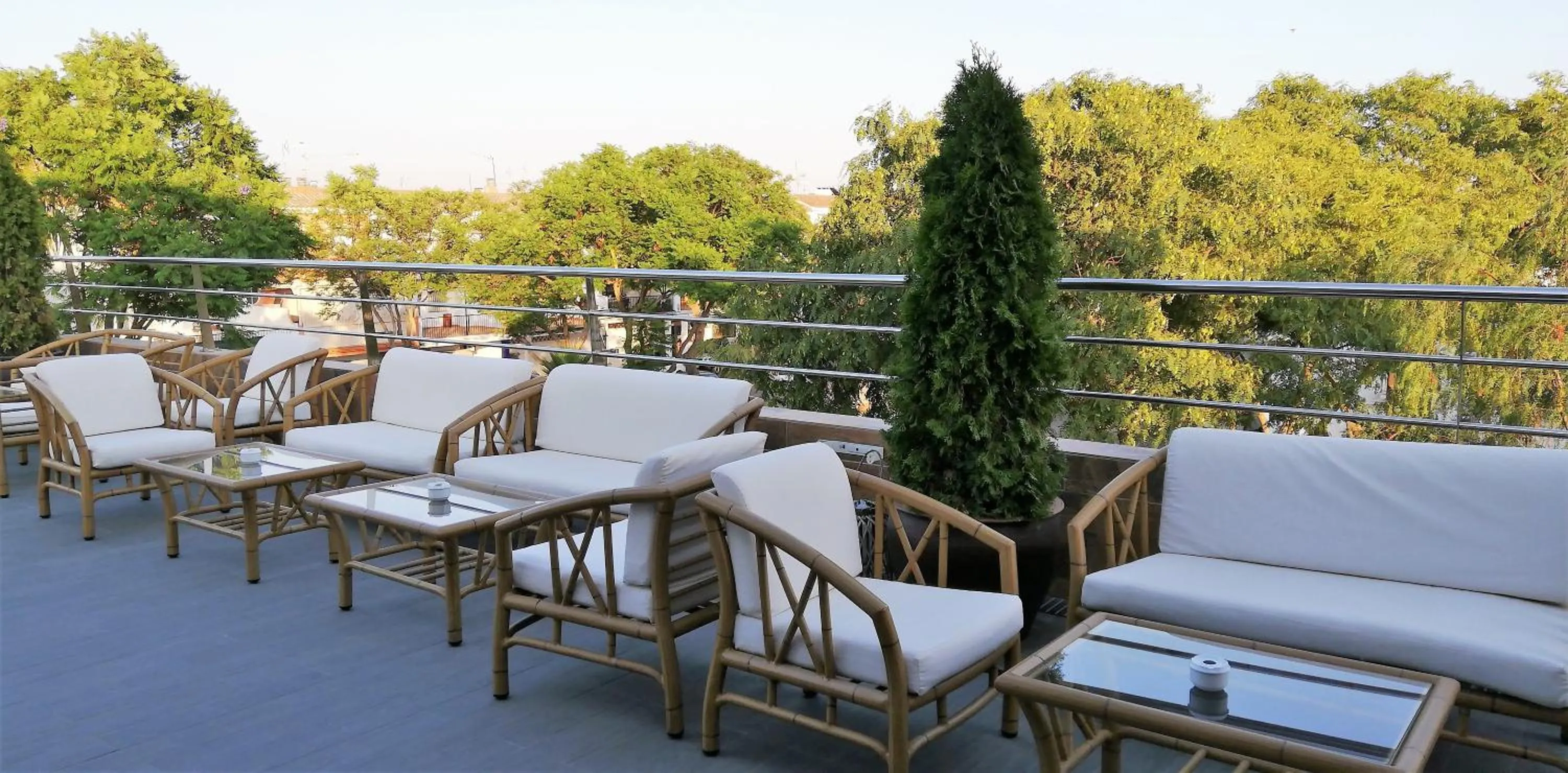 Balcony/Terrace in Hotel LB Lebrija by MA 22 Puntos