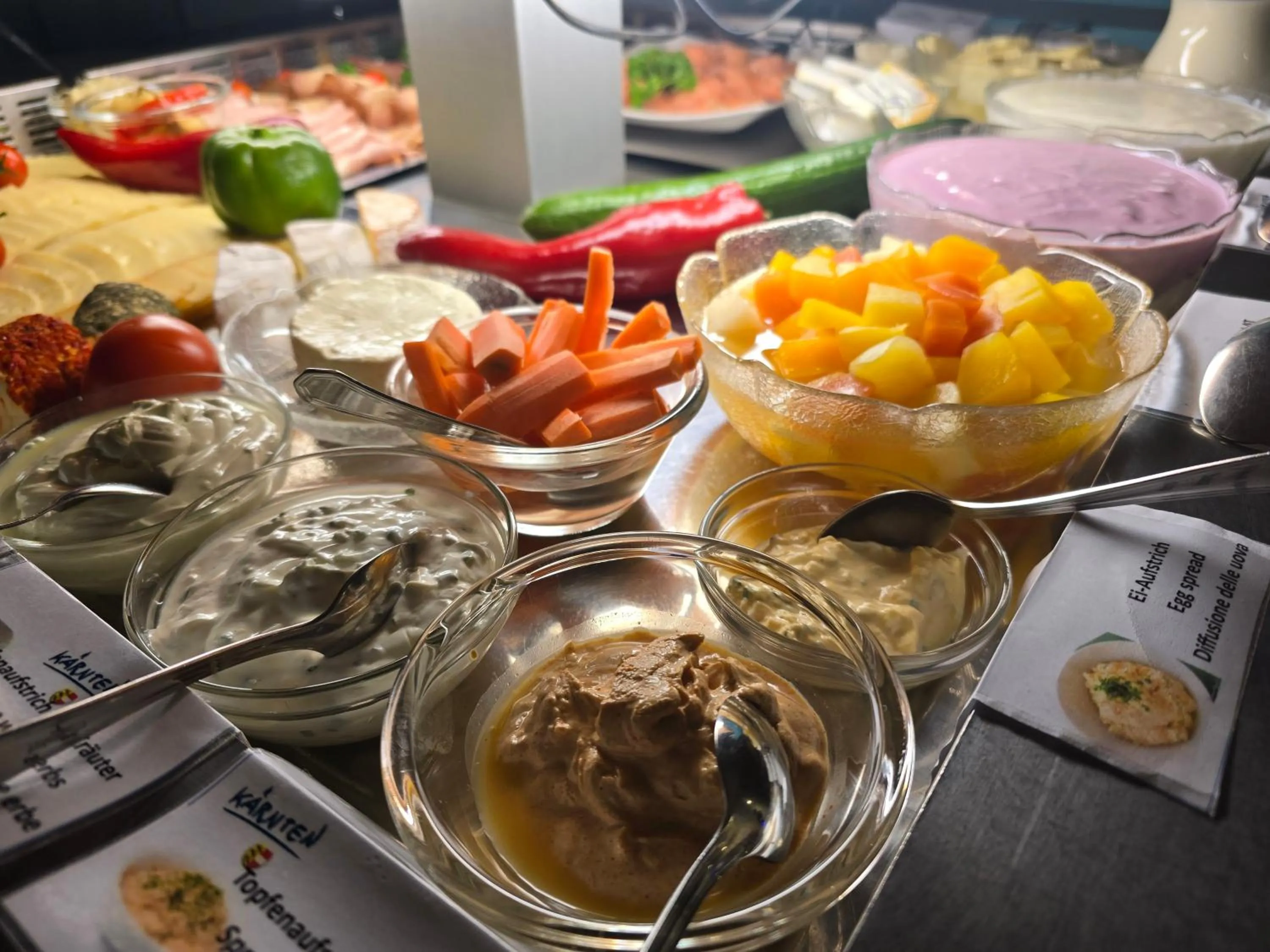 Buffet breakfast in Hotel Kirchenwirt