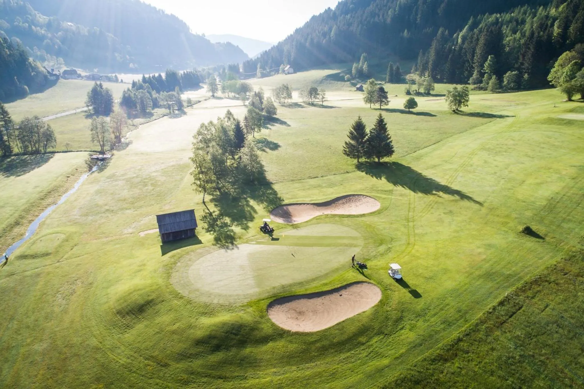 Golfcourse in Hotel Kirchenwirt