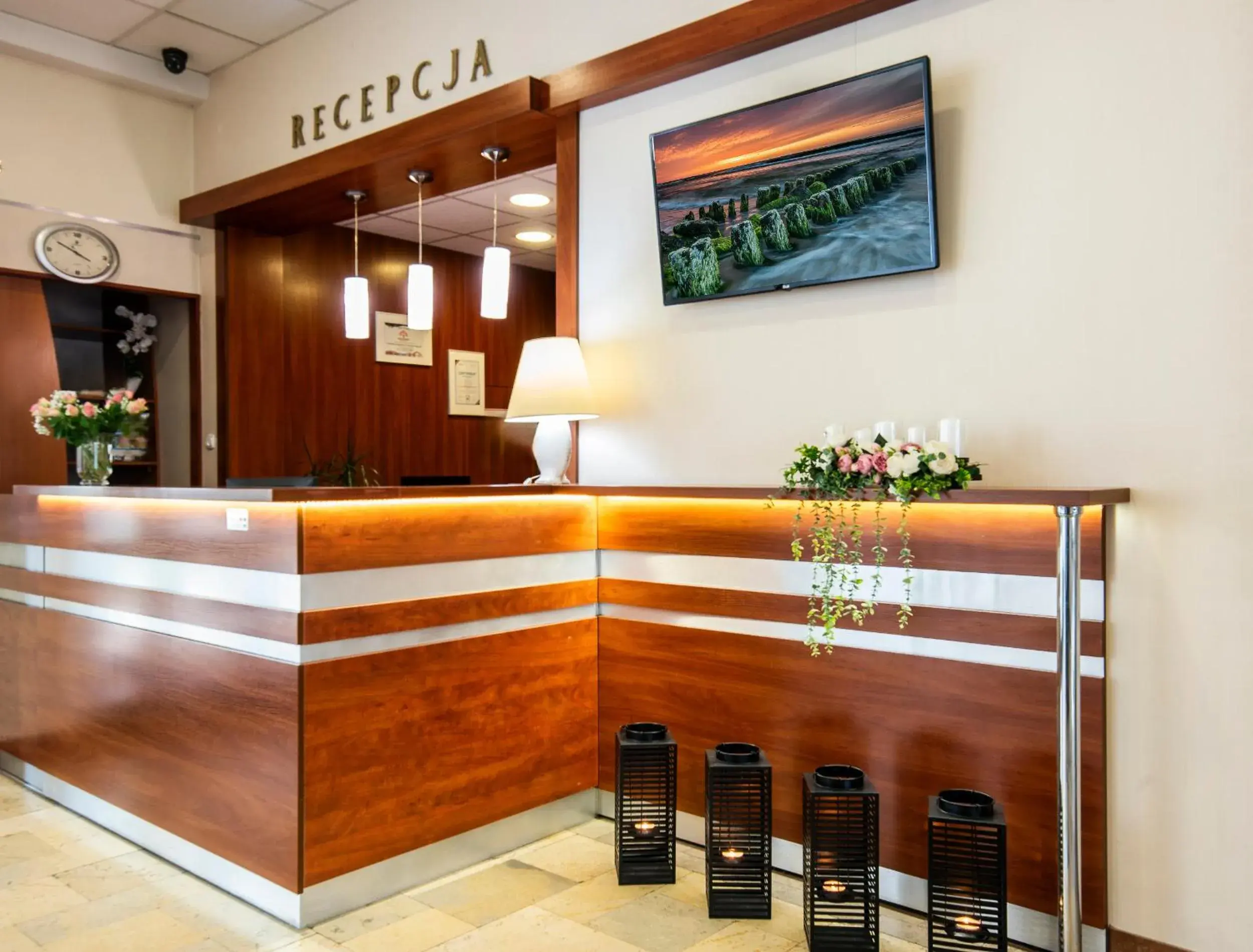 Lobby or reception in Interferie Cechsztyn Lobby or reception in Interferie Cechsztyn