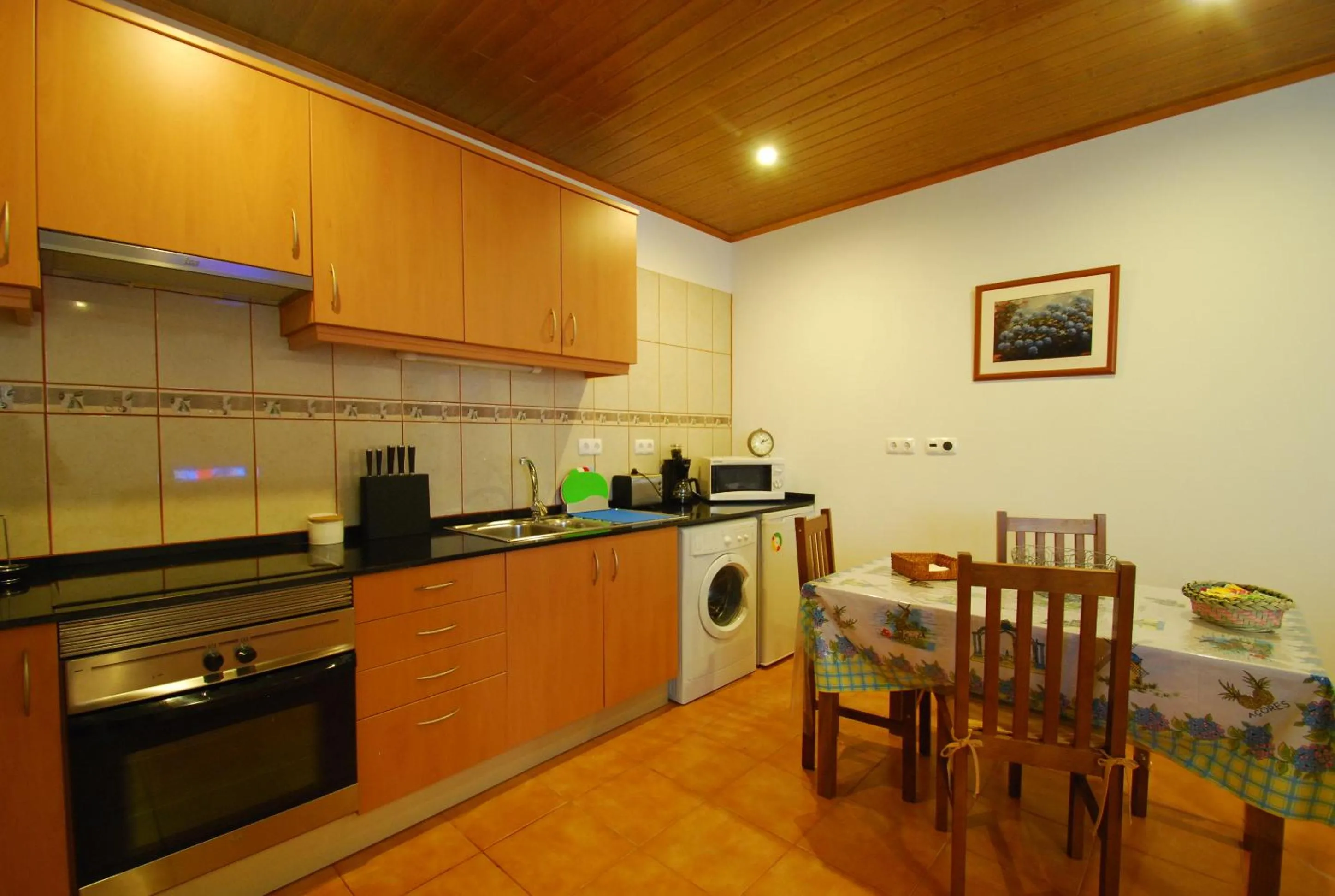 Kitchen or kitchenette in Alojamentos Flores Island