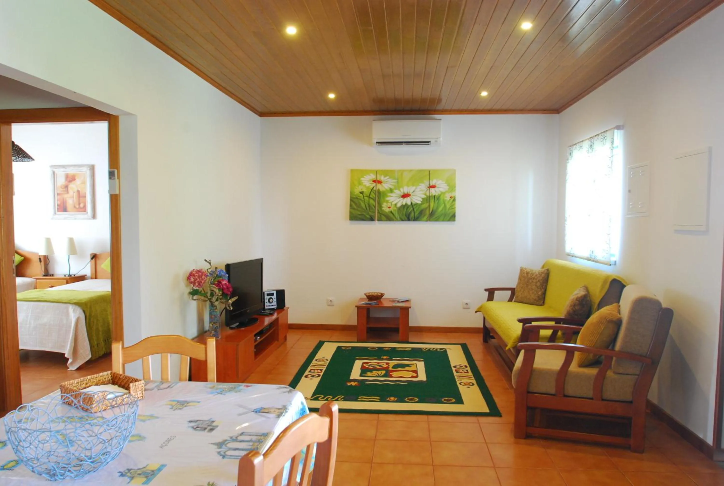 Living room in Alojamentos Flores Island