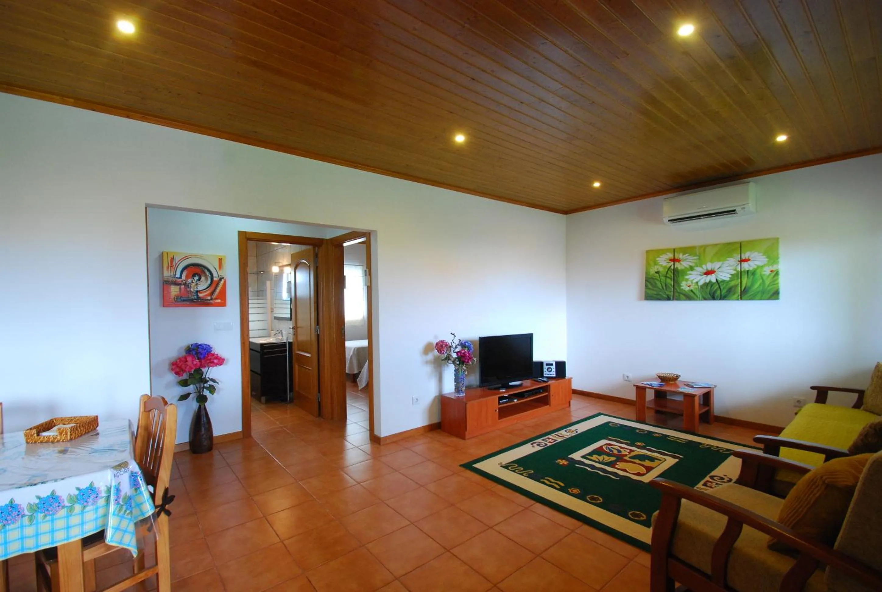 Living room in Alojamentos Flores Island