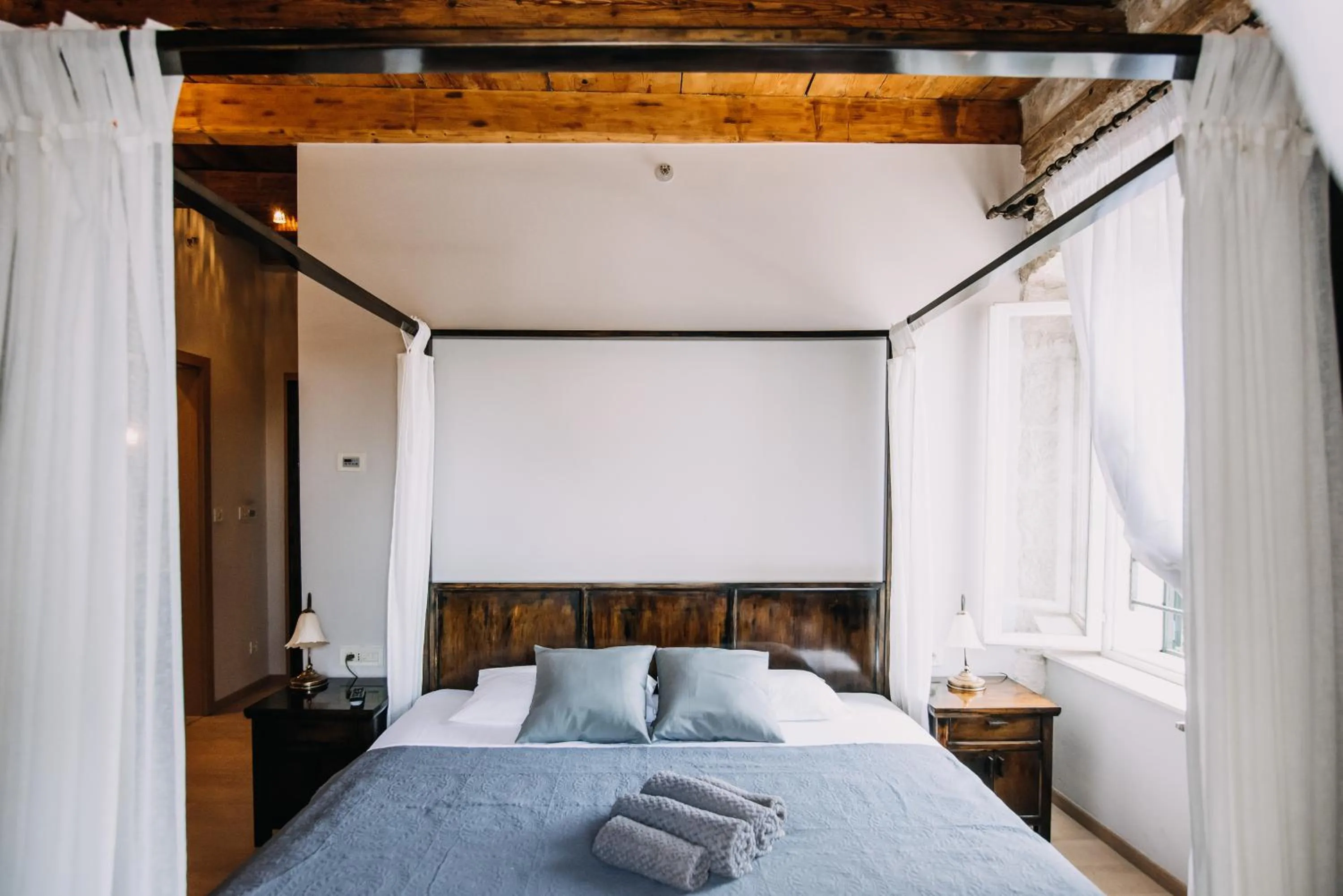 Bed in Villa Allure of Dubrovnik