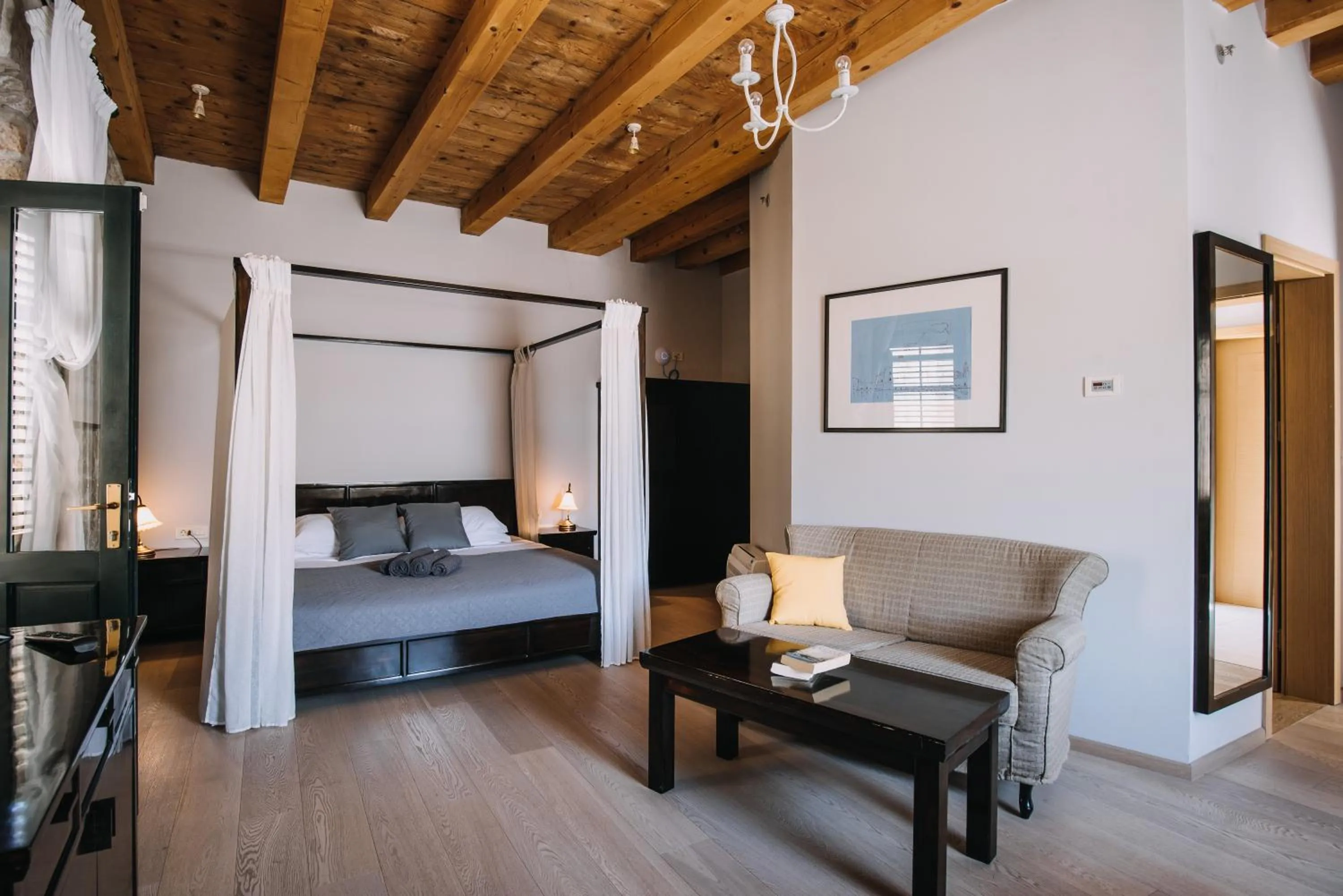 Bed in Villa Allure of Dubrovnik