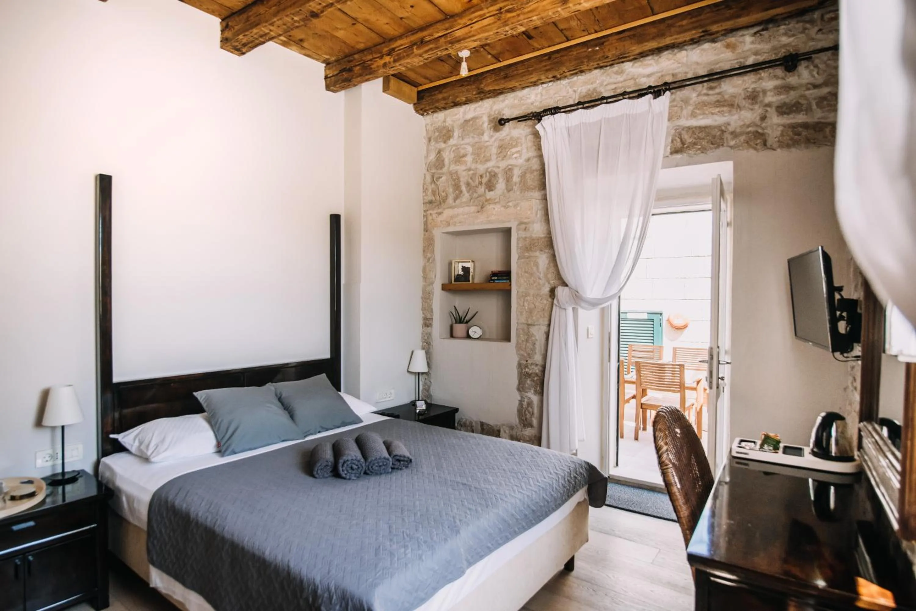 Bed in Villa Allure of Dubrovnik