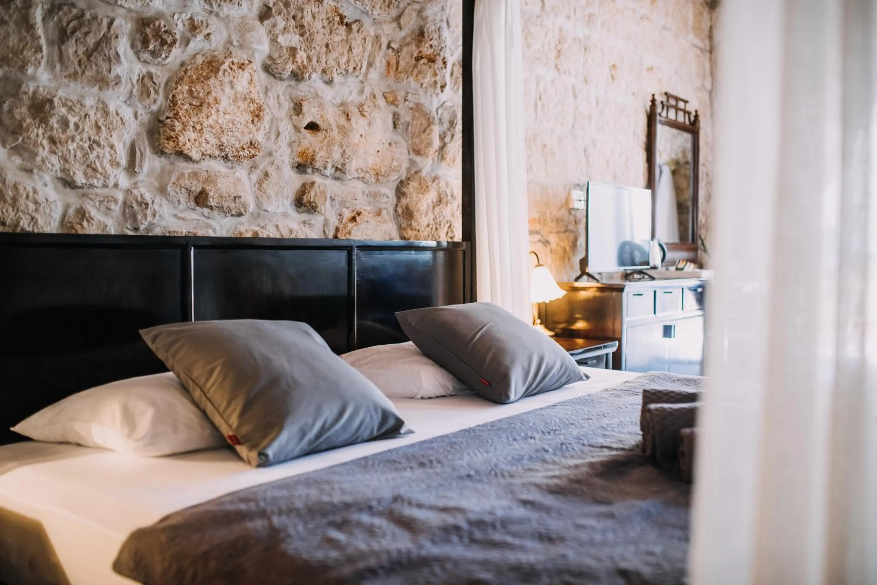 Bed in Villa Allure of Dubrovnik