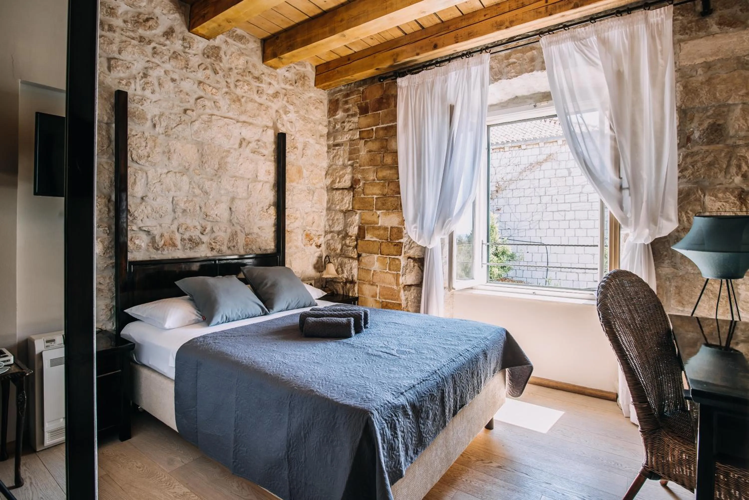 Bed in Villa Allure of Dubrovnik