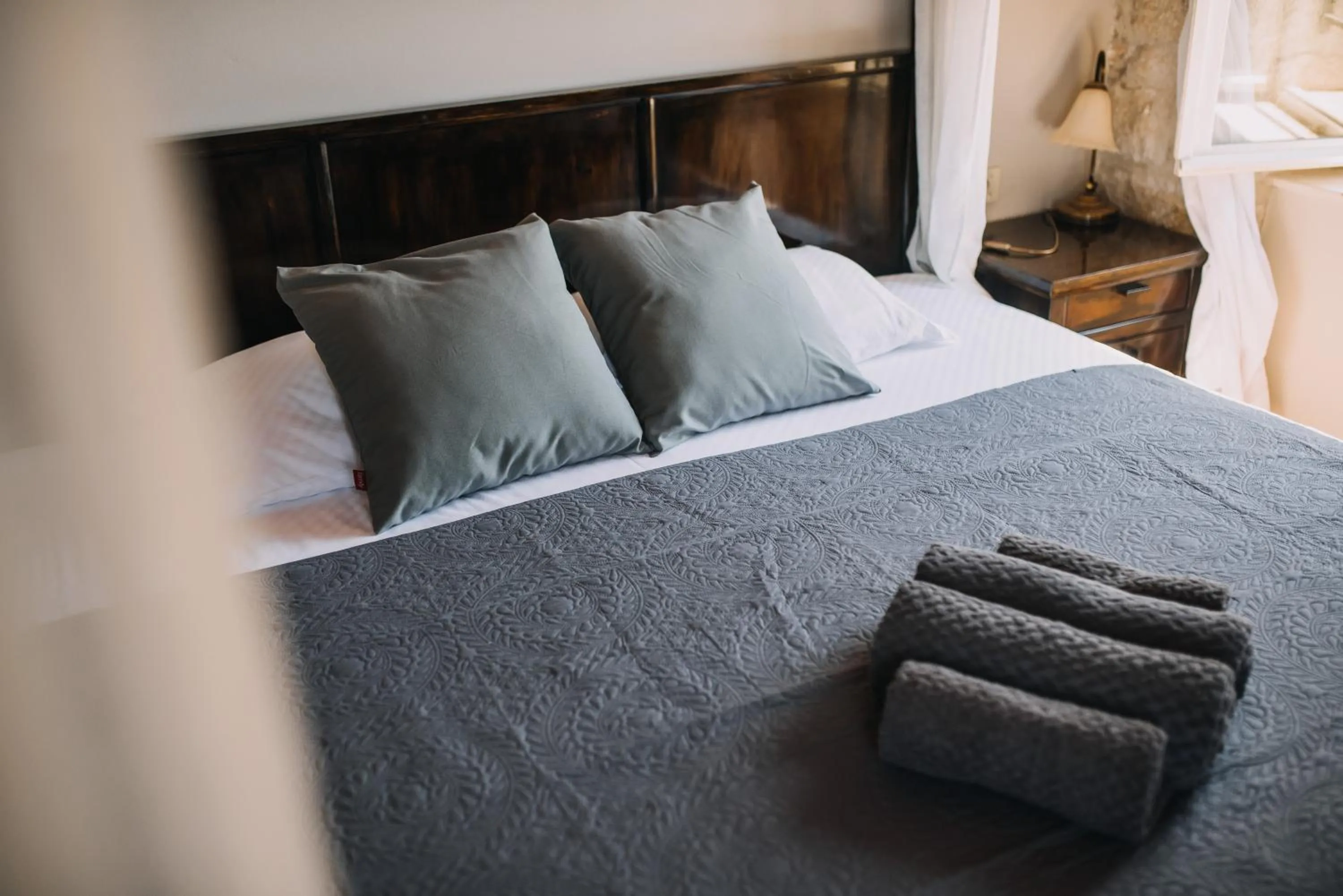 Bed in Villa Allure of Dubrovnik