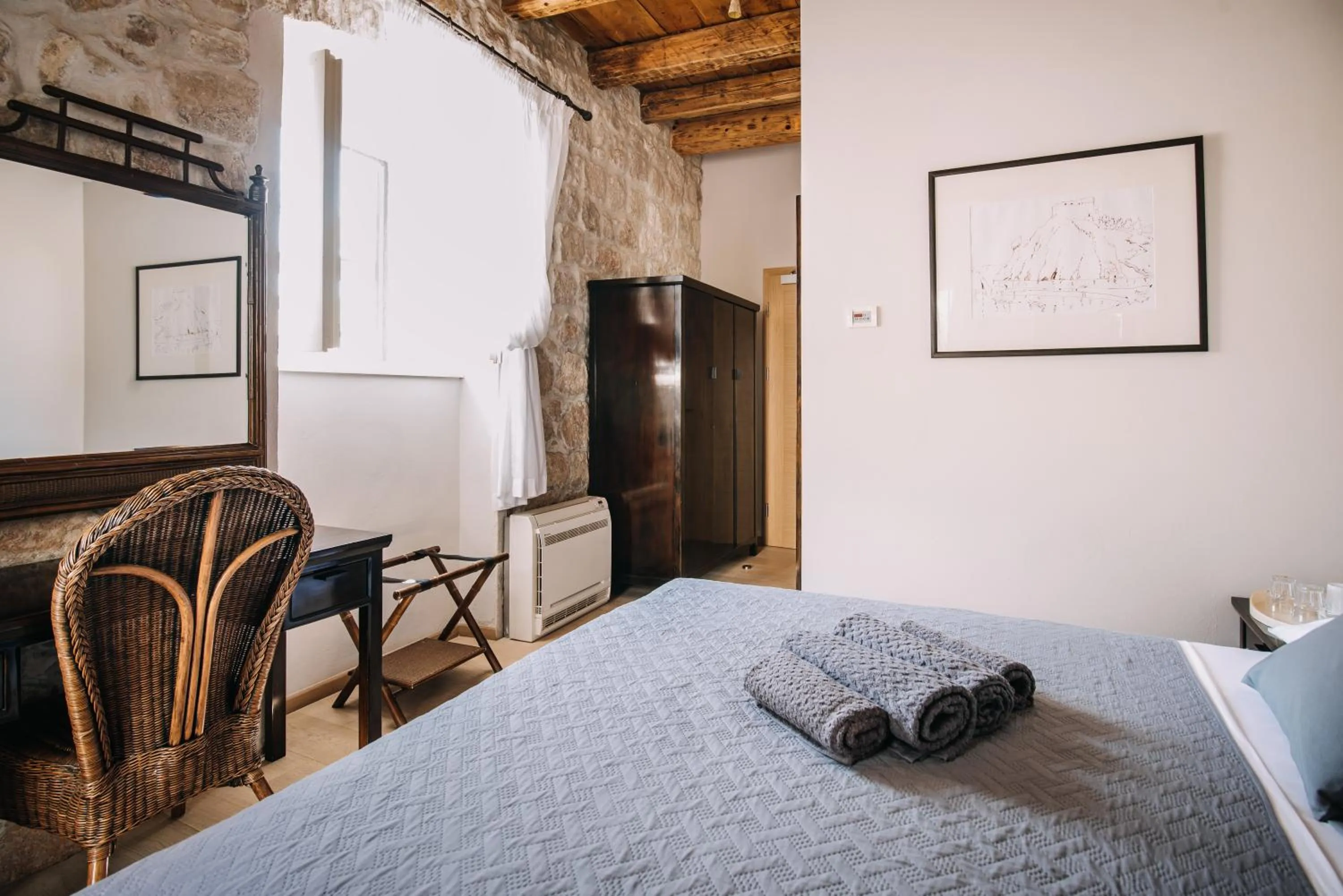 Bed in Villa Allure of Dubrovnik