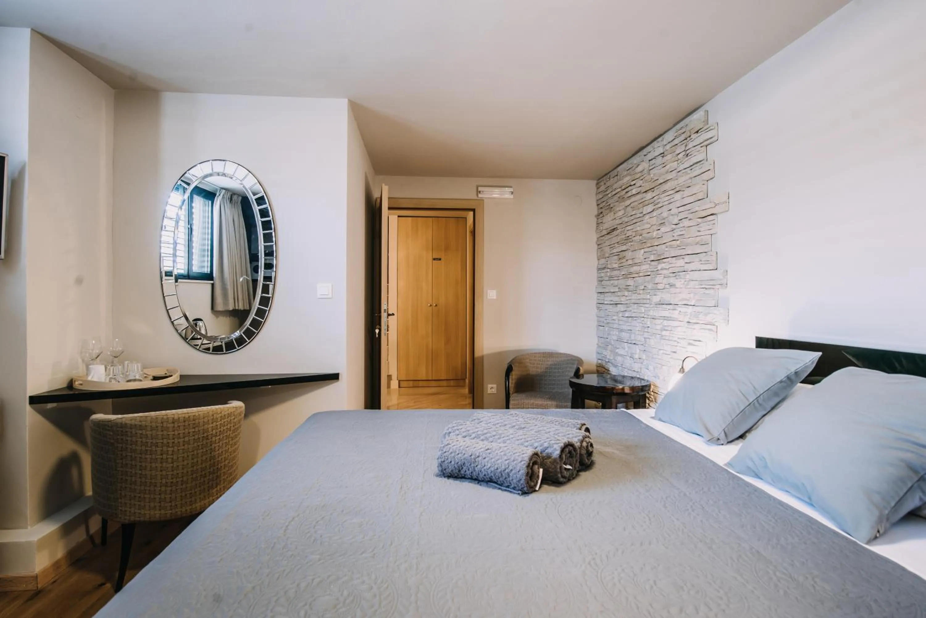 Bed in Villa Allure of Dubrovnik