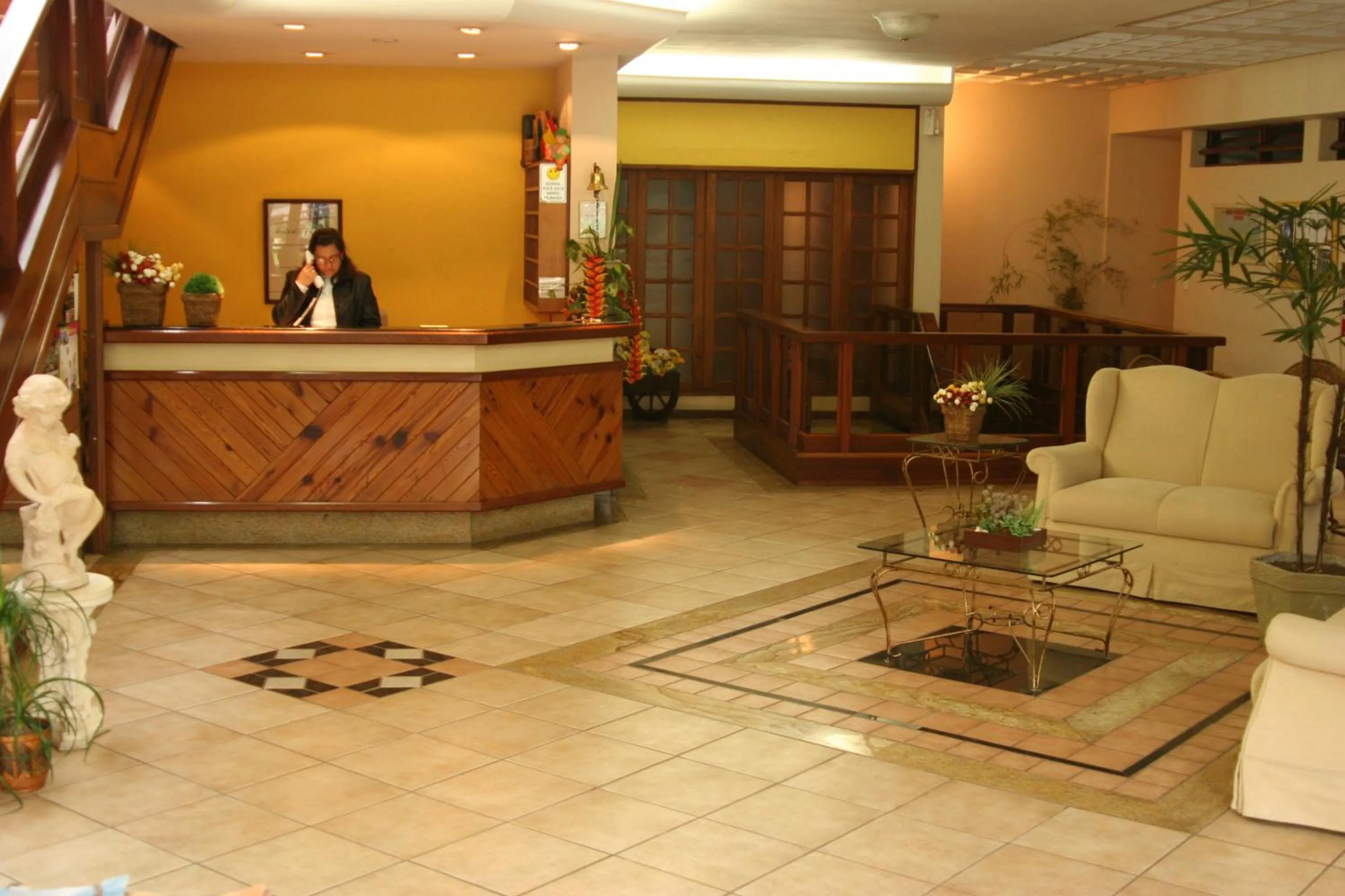 Lobby or reception in Hotel Dominguez Master
