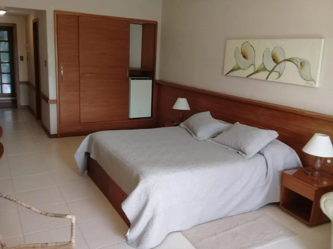 Bed in Hotel Dominguez Master