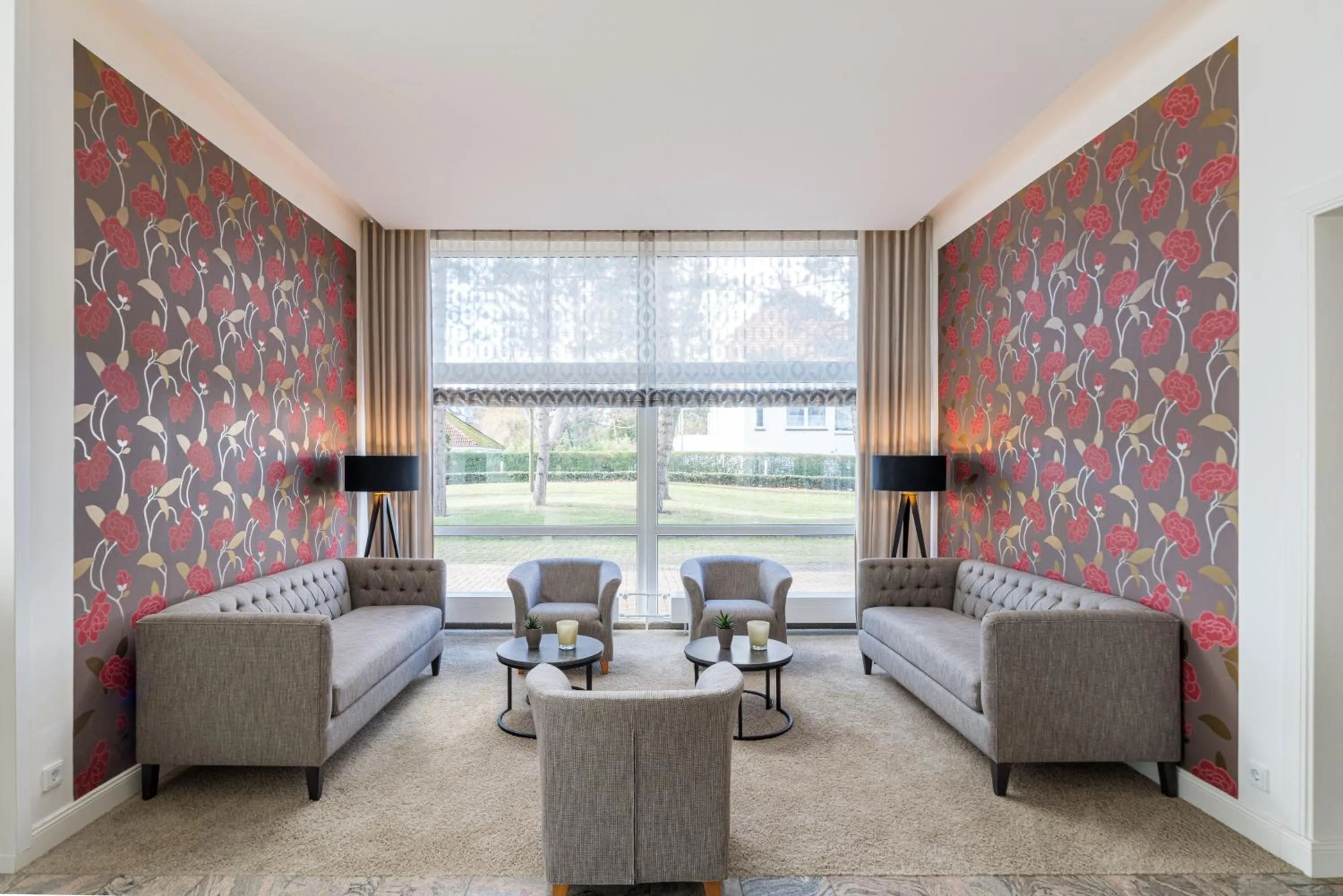 Lobby or reception in Hotel Bellevue