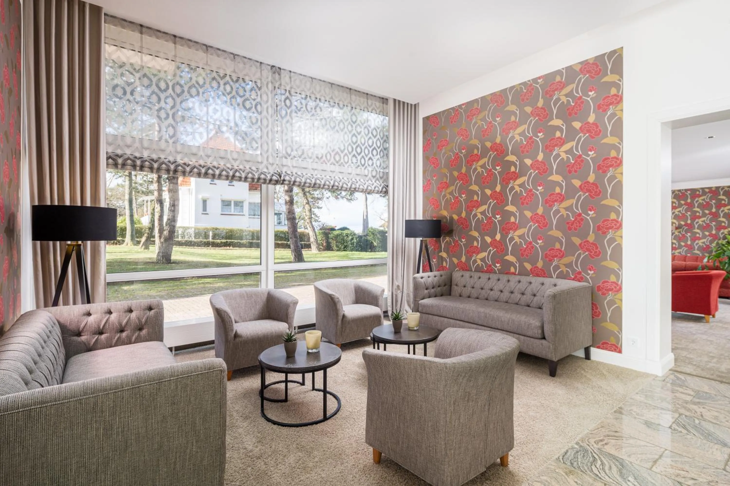Lobby or reception in Hotel Bellevue
