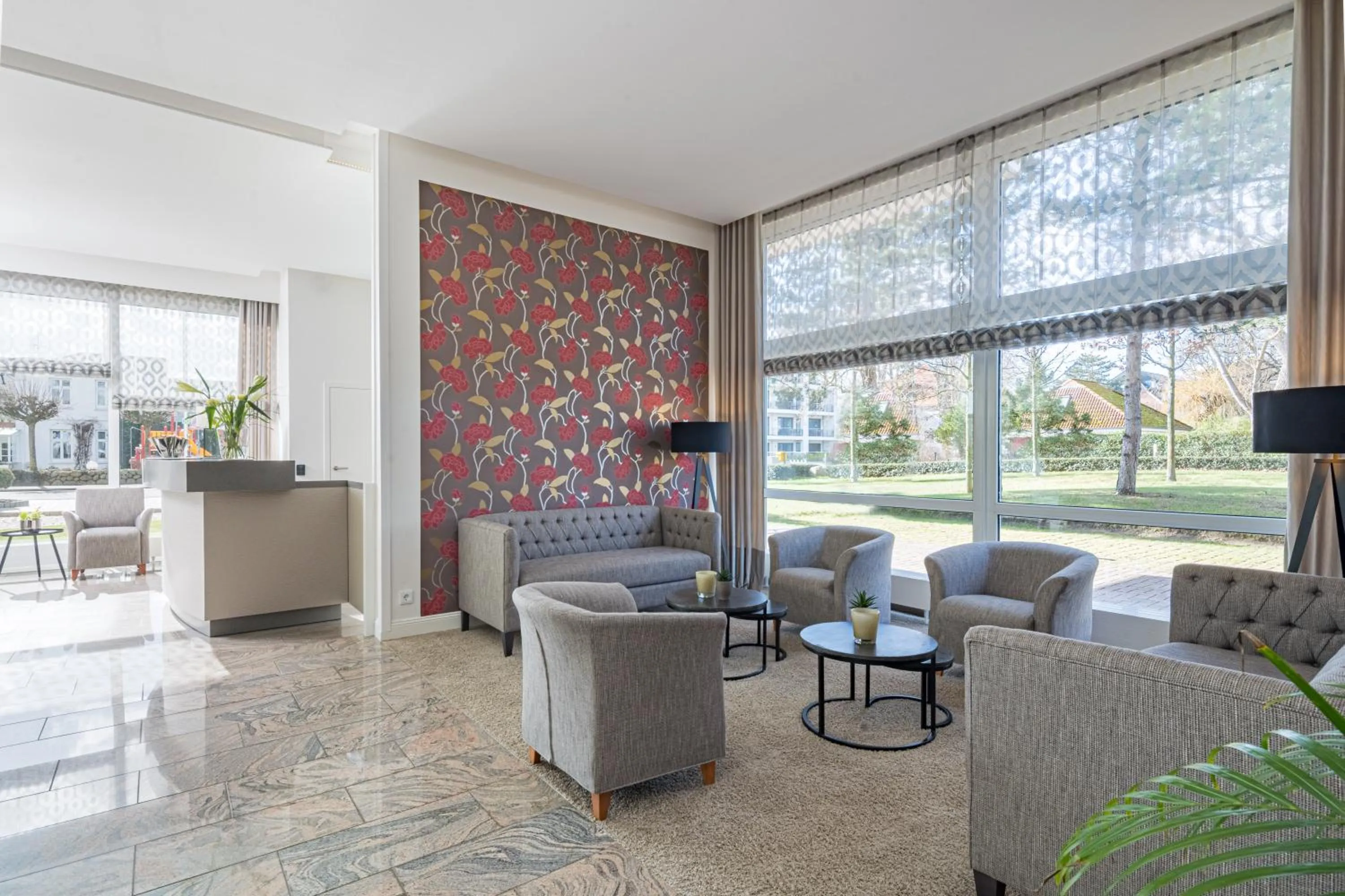 Lobby or reception in Hotel Bellevue