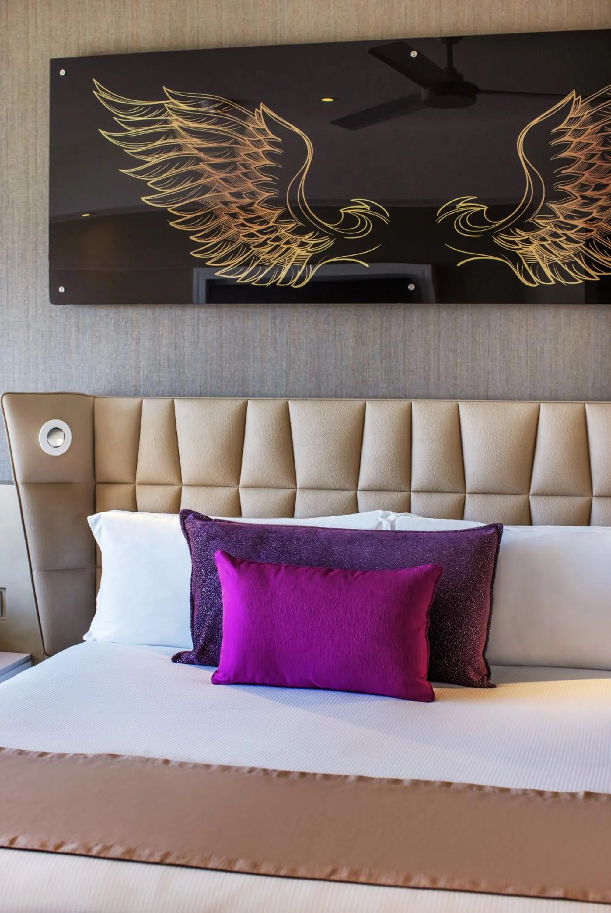 Bed in Planet Hollywood Cancun Adult Scene by Royalton, An Autograph Collection All-Inclusive Resort - Adults Only