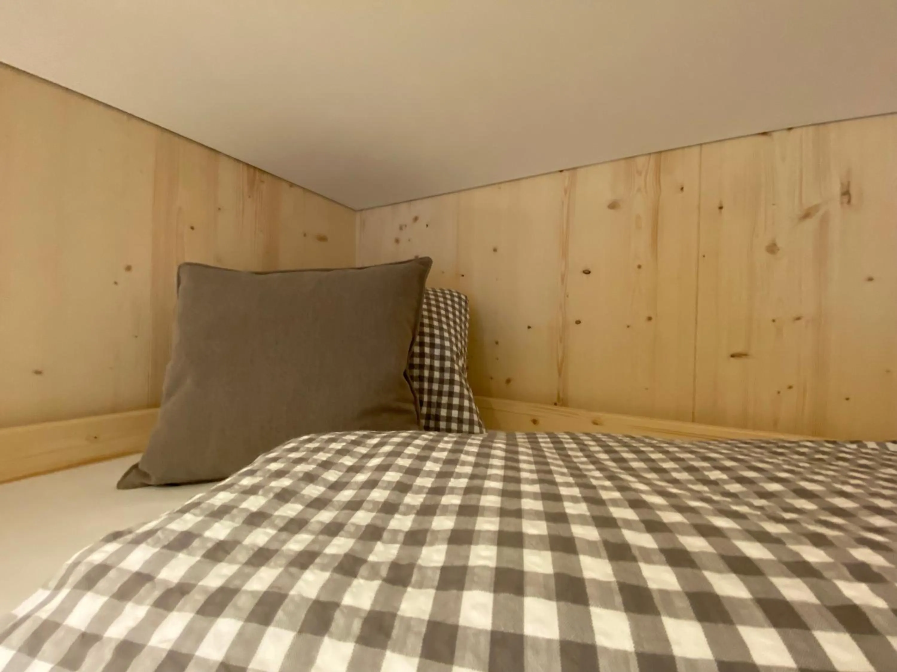 Bed in Gasthaus Sulzfluh