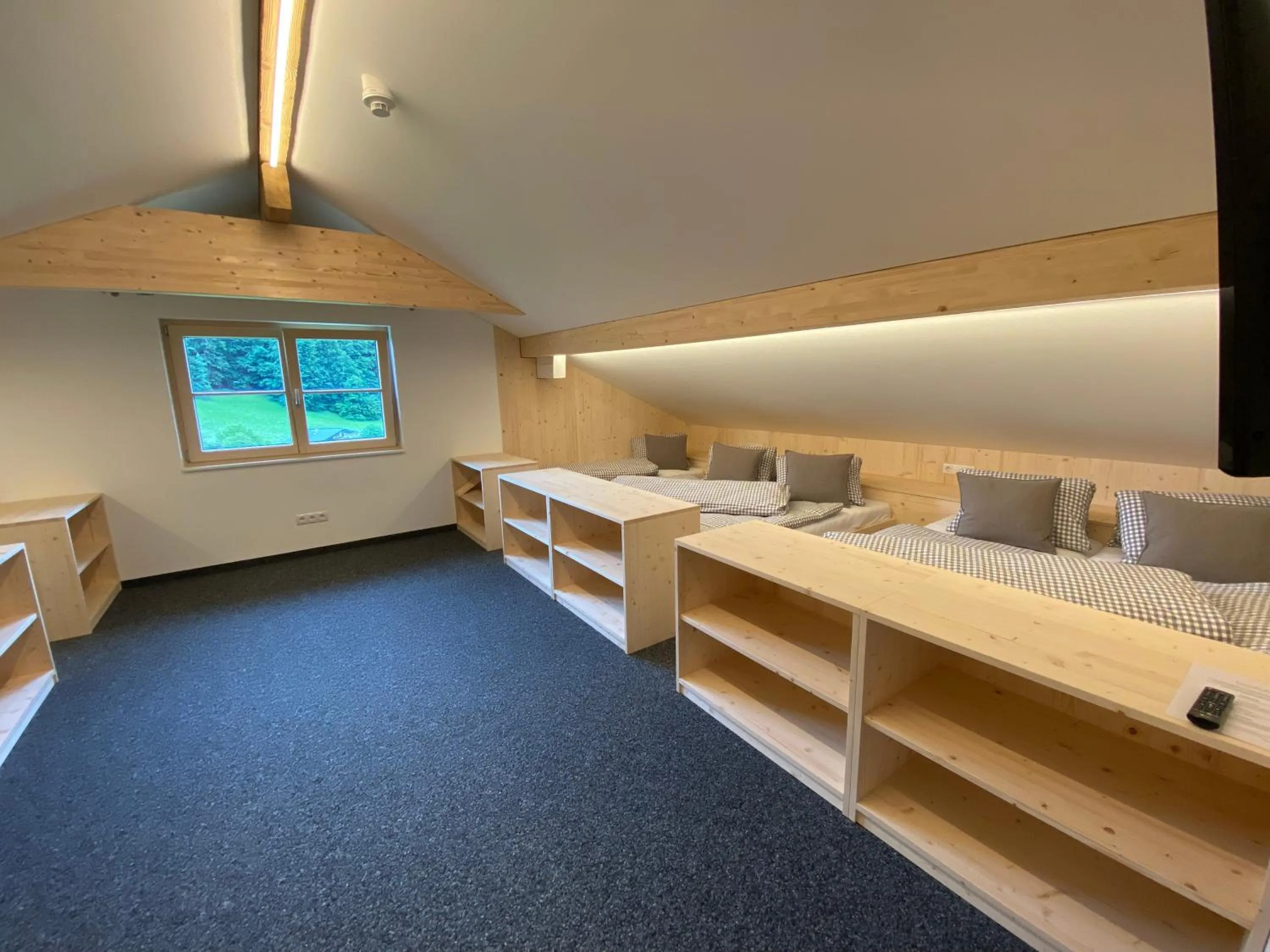 Bed in Gasthaus Sulzfluh