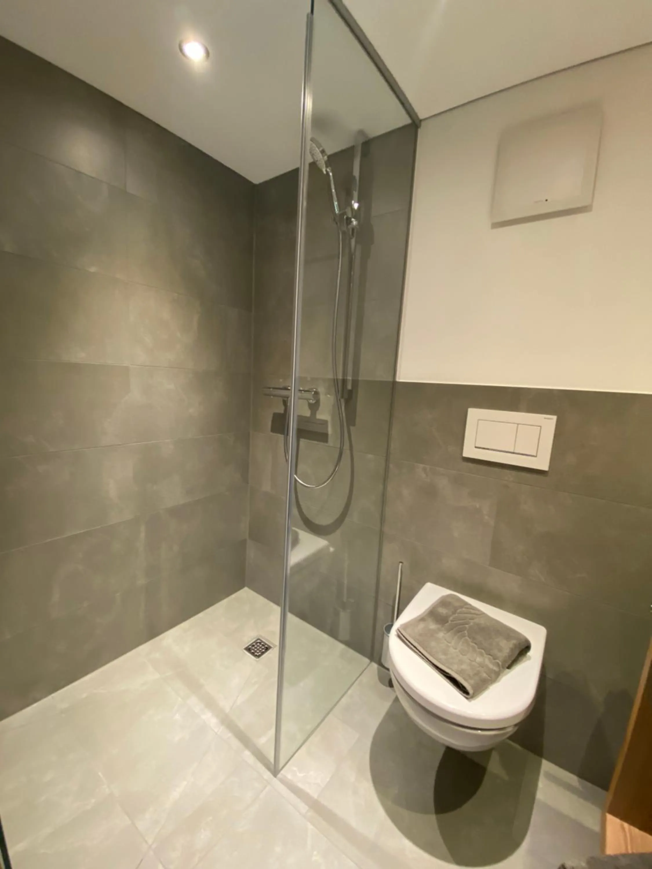 Shower in Gasthaus Sulzfluh