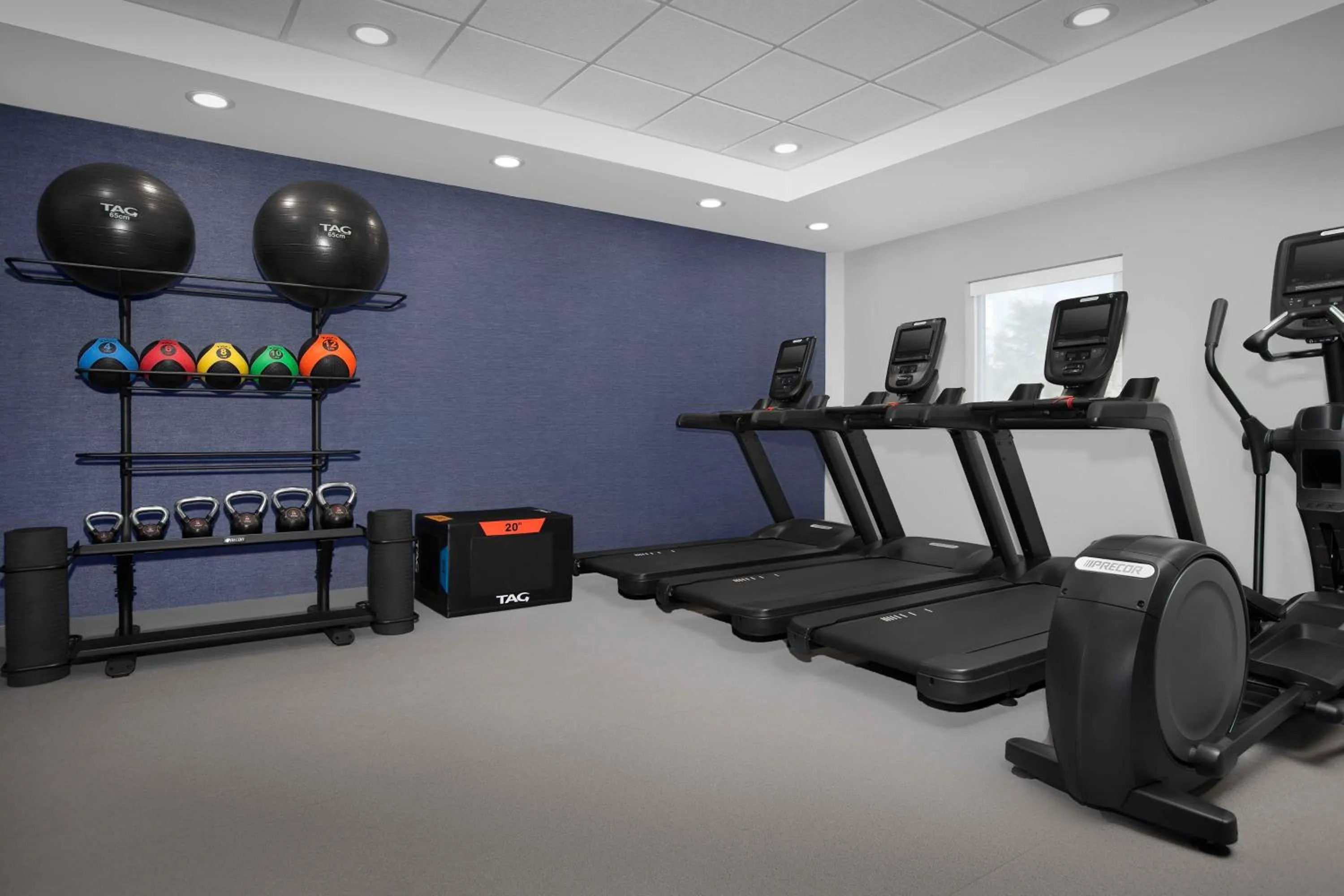 Fitness centre/facilities in Home2 Suites by Hilton Pittsburgh - McCandless, PA