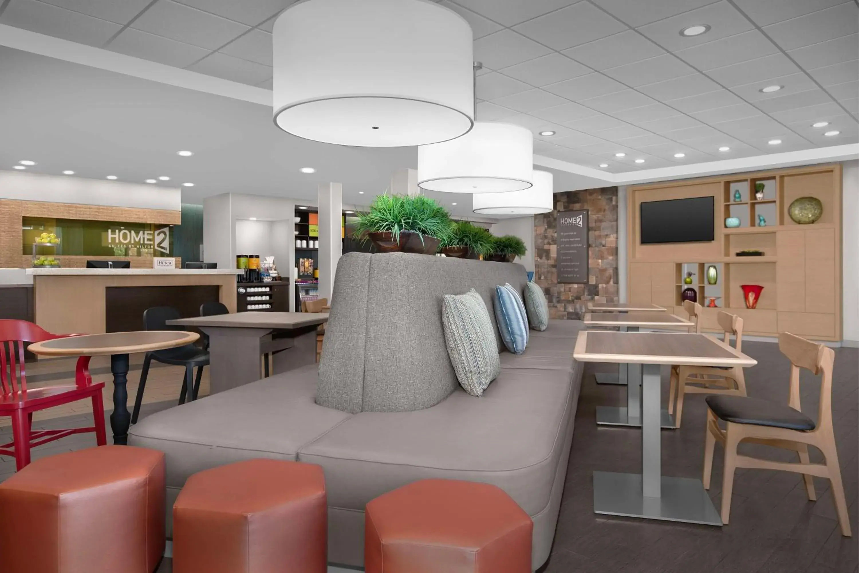 Lobby or reception in Home2 Suites by Hilton Pittsburgh - McCandless, PA Lobby or reception in Home2 Suites by Hilton Pittsburgh - McCandless, PA