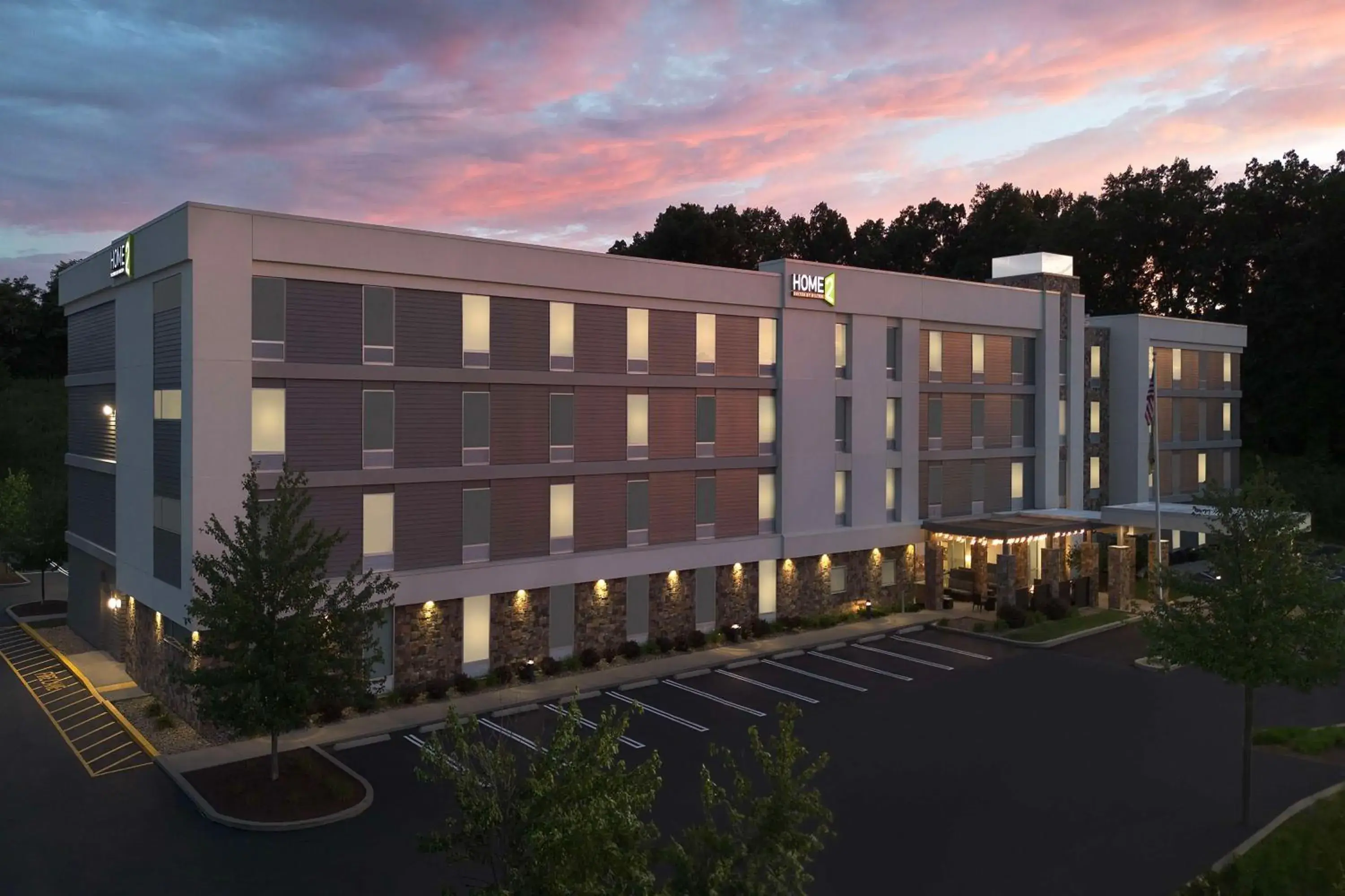 Property building in Home2 Suites by Hilton Pittsburgh - McCandless, PA Property building in Home2 Suites by Hilton Pittsburgh - McCandless, PA