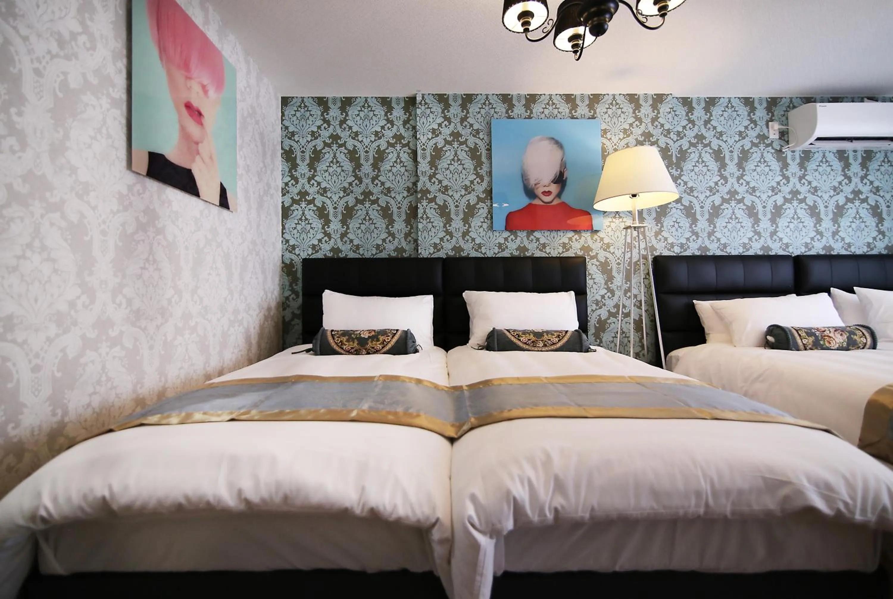 Bed in SHINJUKU GLOBAL HOTEL