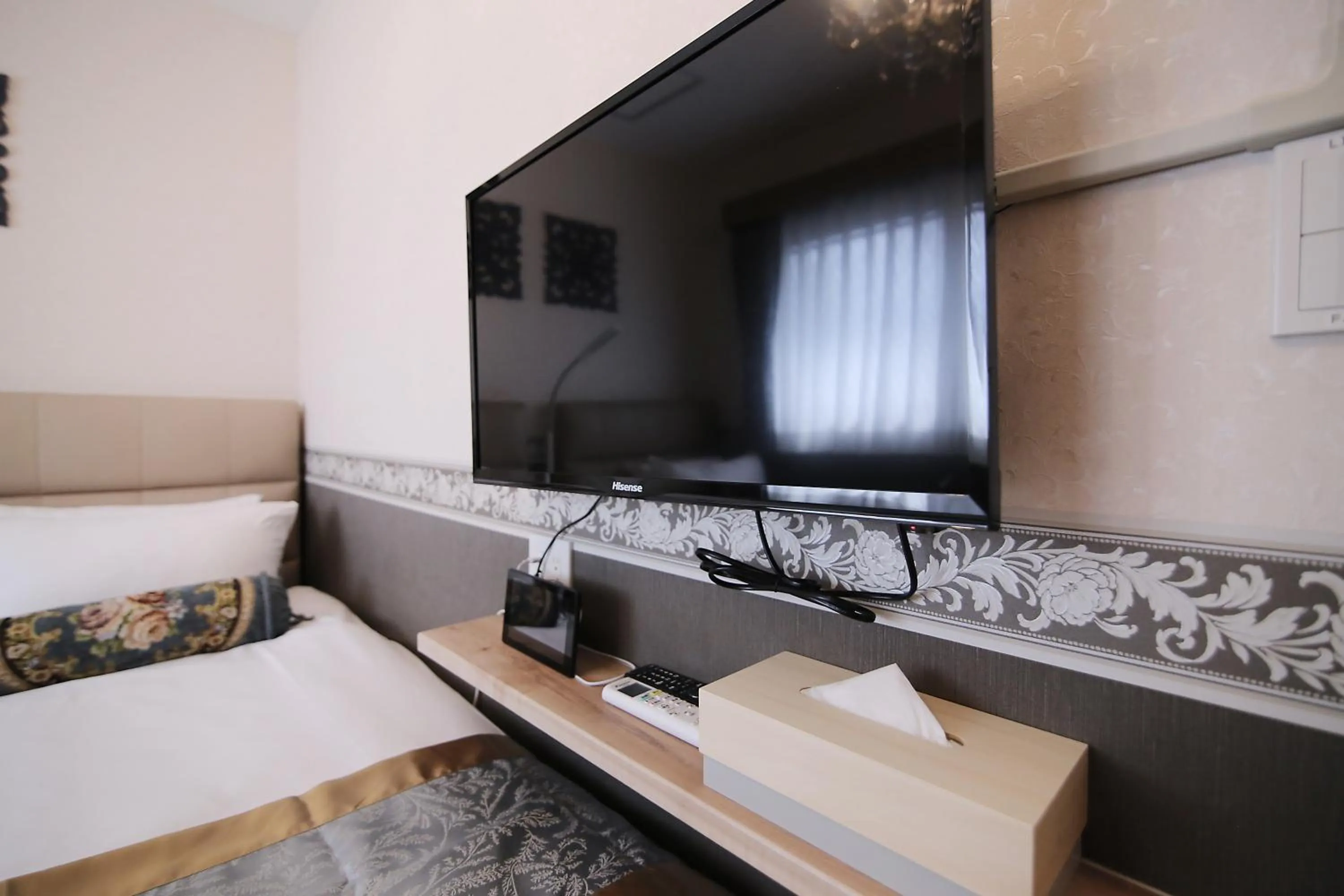 Bed in SHINJUKU GLOBAL HOTEL