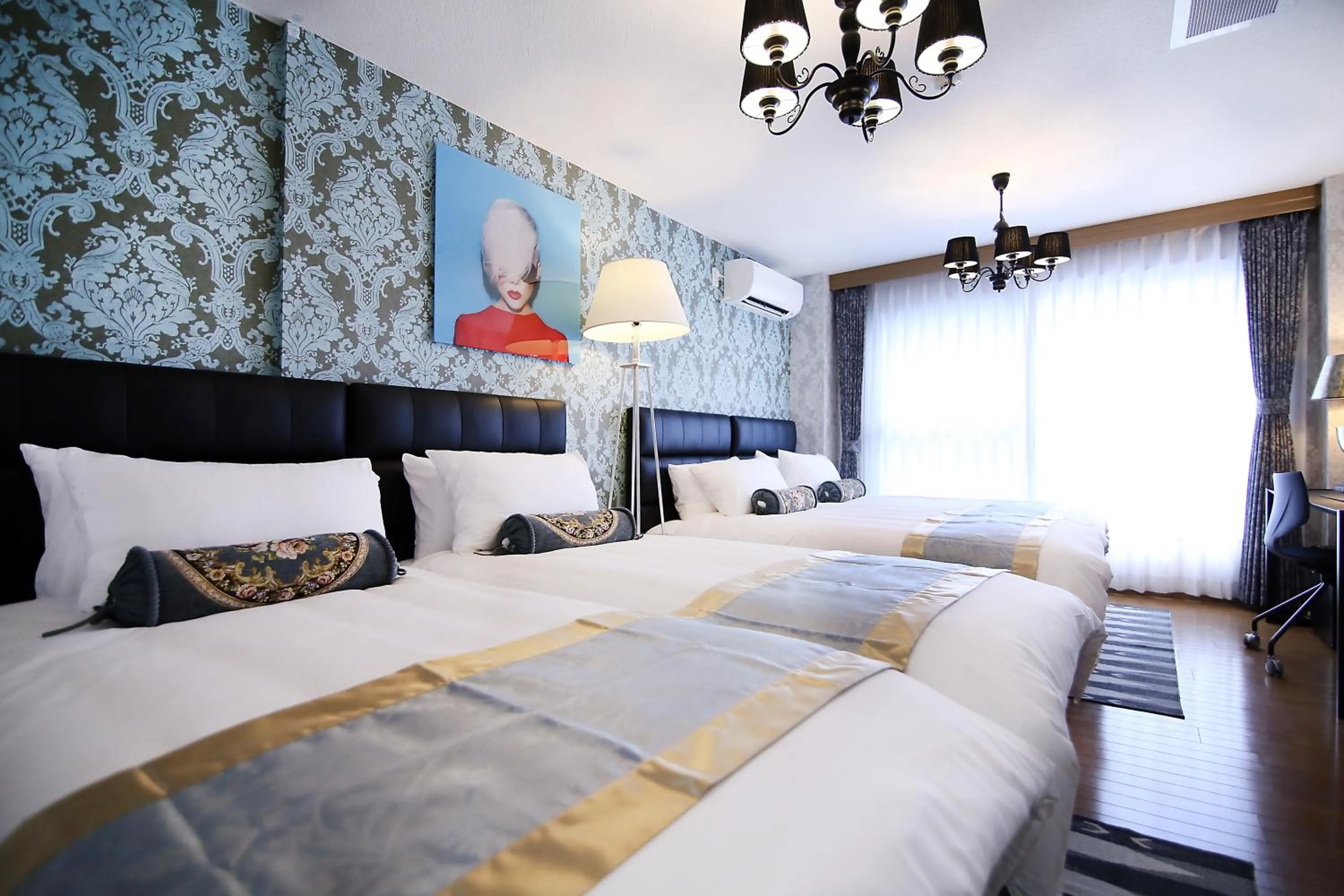 Bed in SHINJUKU GLOBAL HOTEL