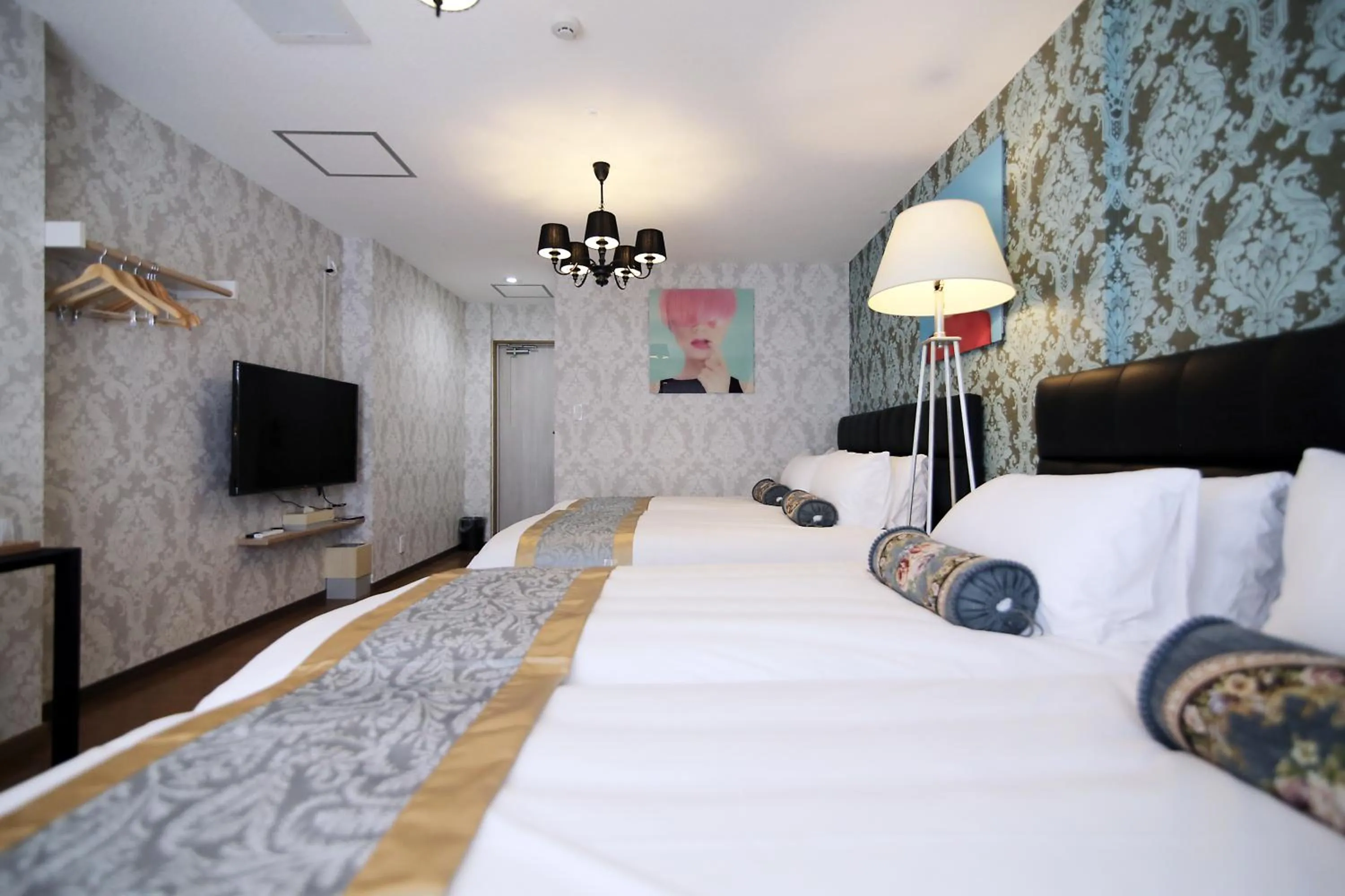 Bed in SHINJUKU GLOBAL HOTEL