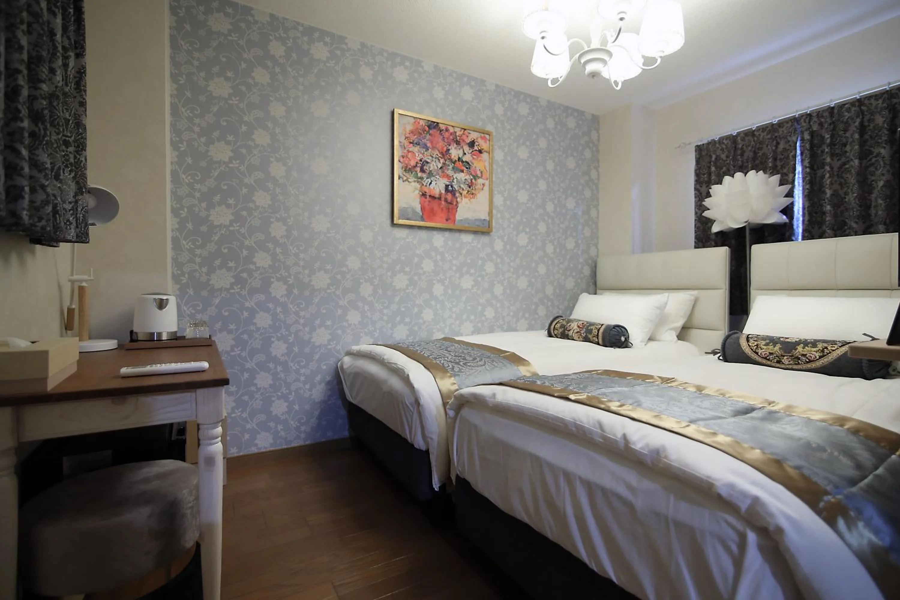 Bed in SHINJUKU GLOBAL HOTEL