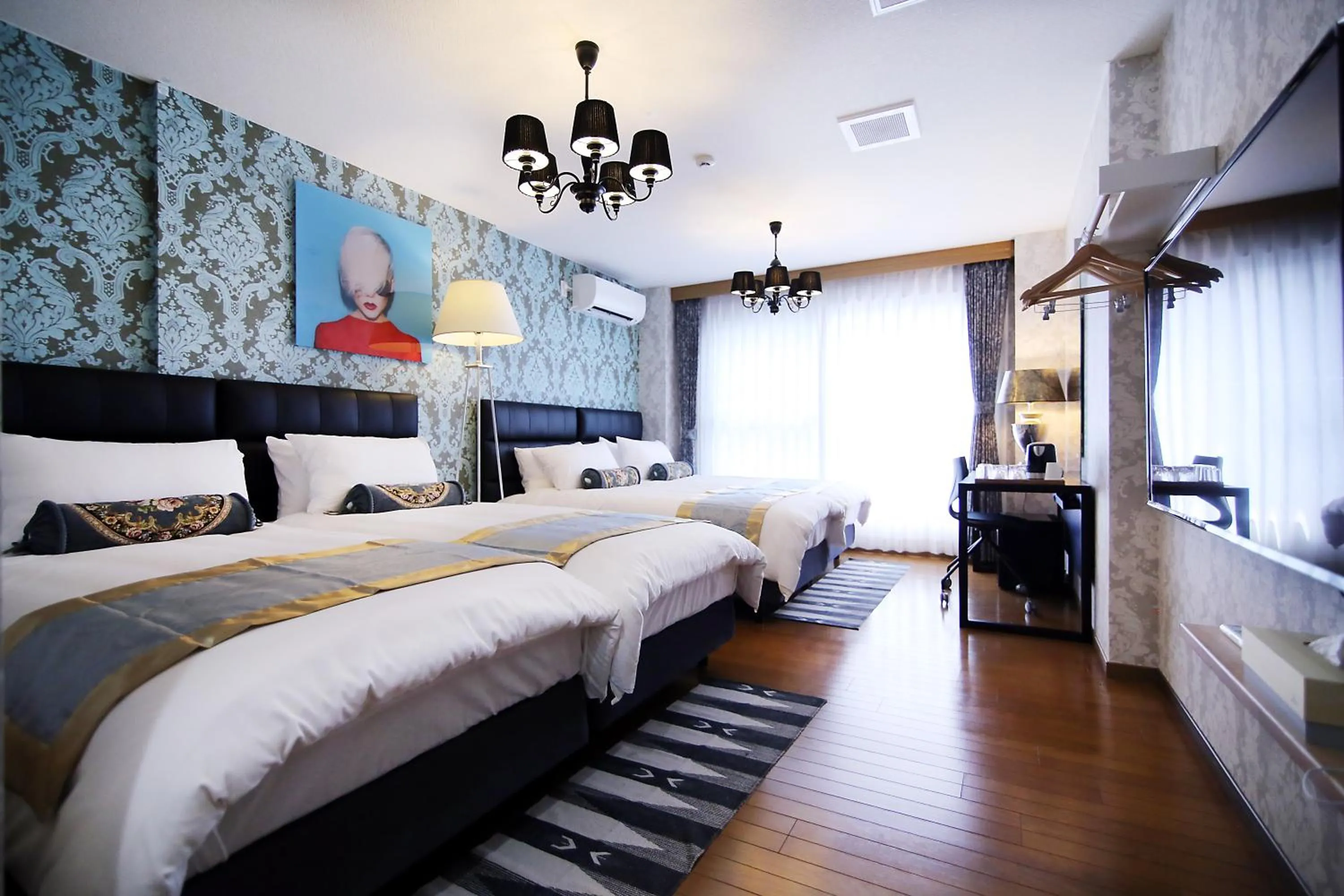 Bed in SHINJUKU GLOBAL HOTEL