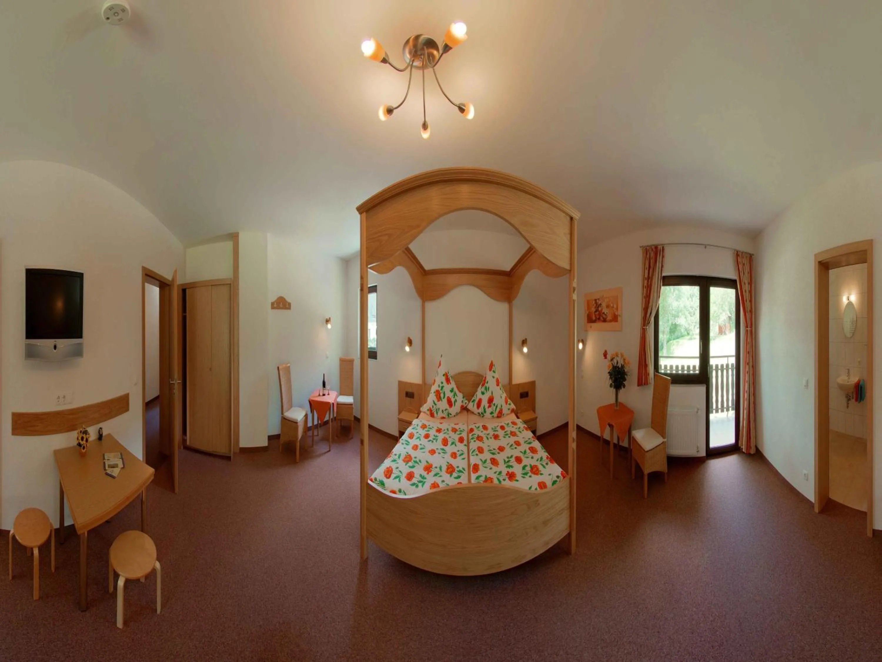 Bed in Moselhotel Waldeck