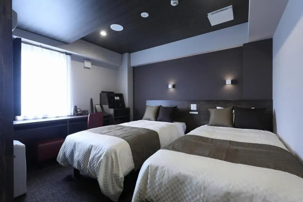 Bed in The Celecton Tsuchiura Ekimae Bed in The Celecton Tsuchiura Ekimae