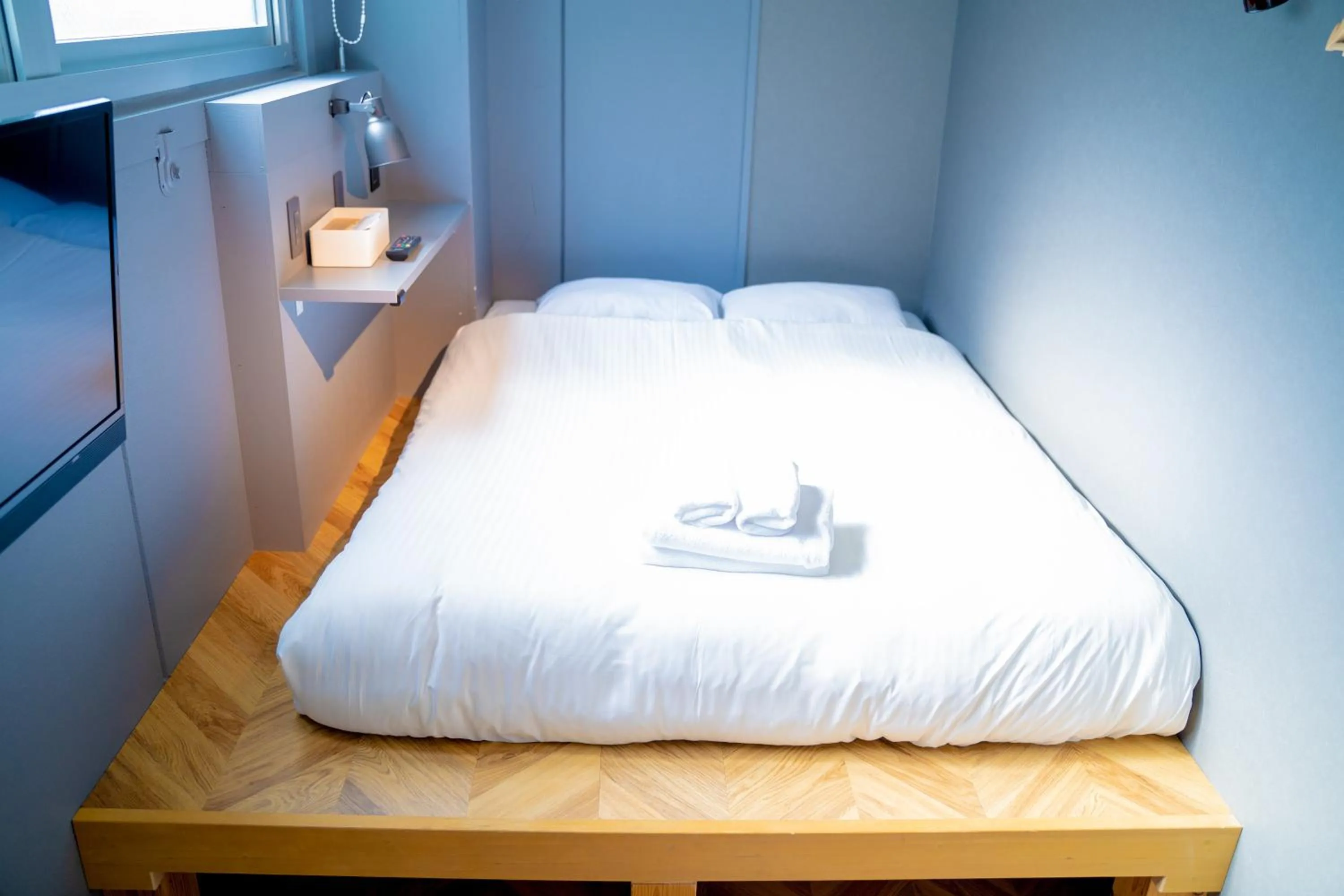 Bed in HOTEL ORIGO HAKATA - Gion -