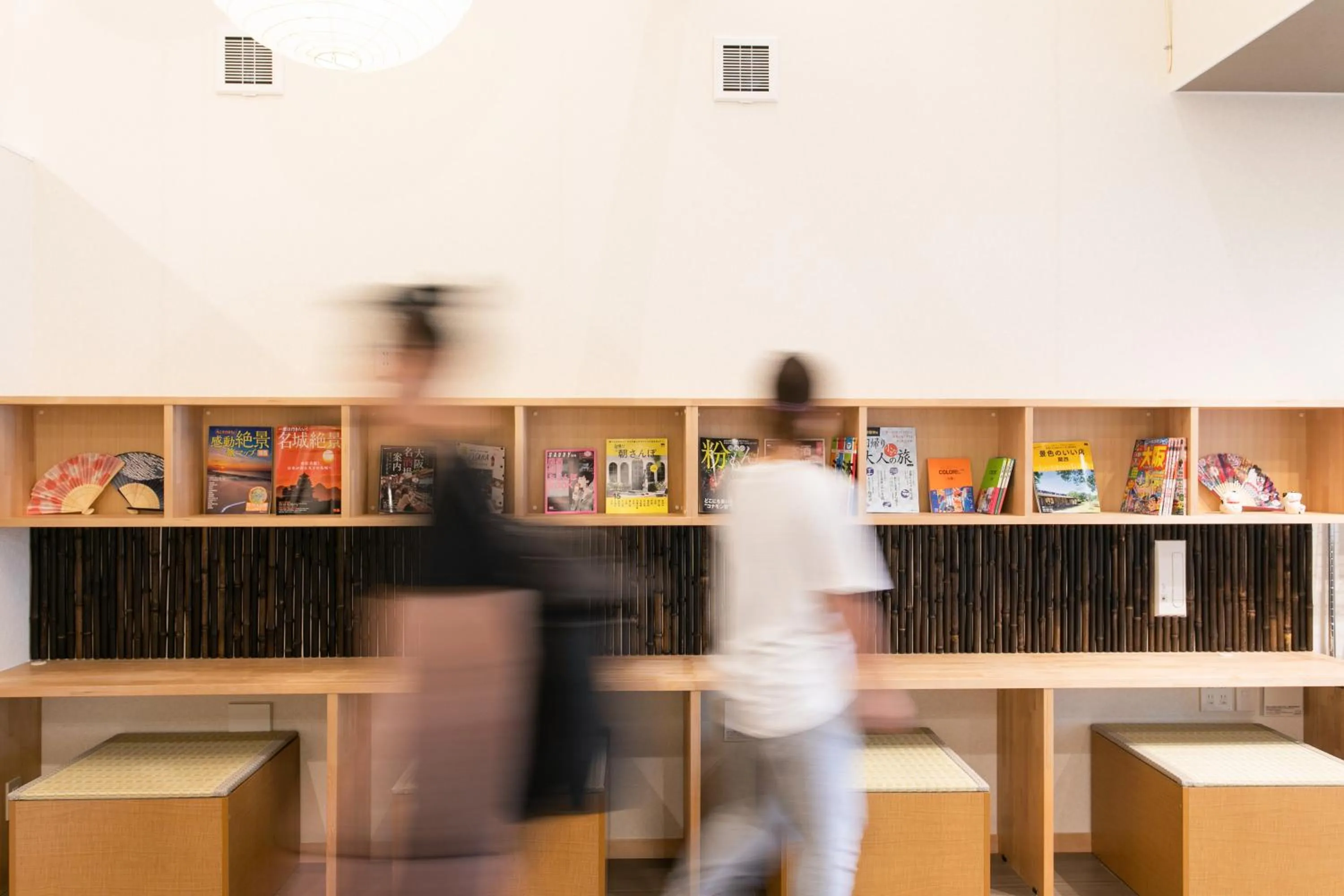 Lobby or reception in Hostel Takeyado