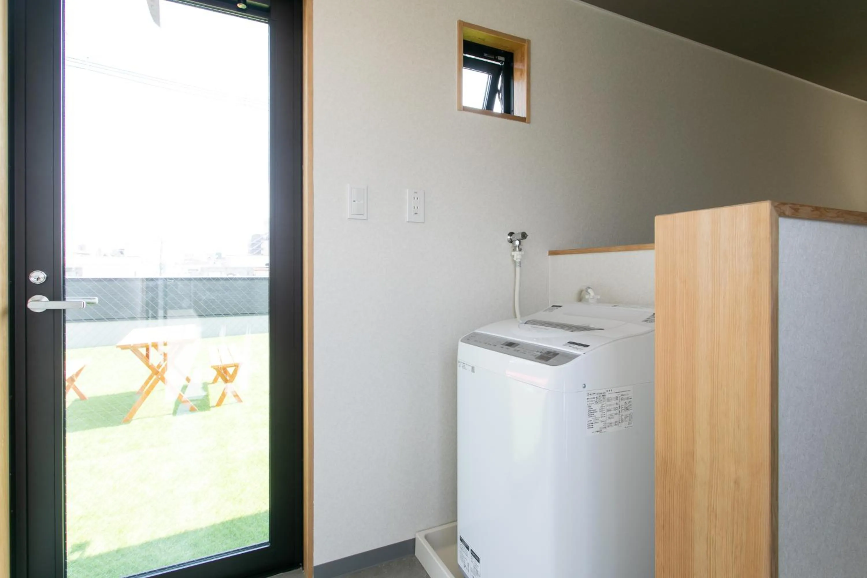 washing machine in Hostel Takeyado